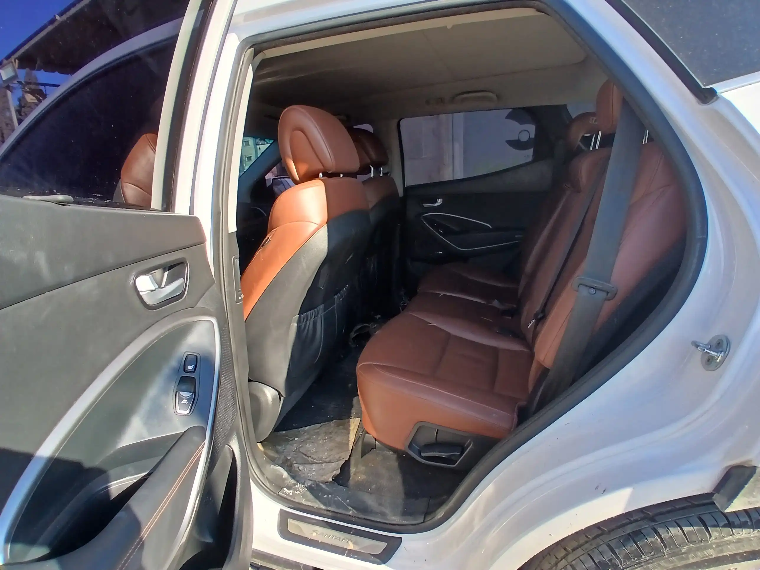 kilometrage car sale hyundai santa fe evgt suv 2015 aleppo ja image