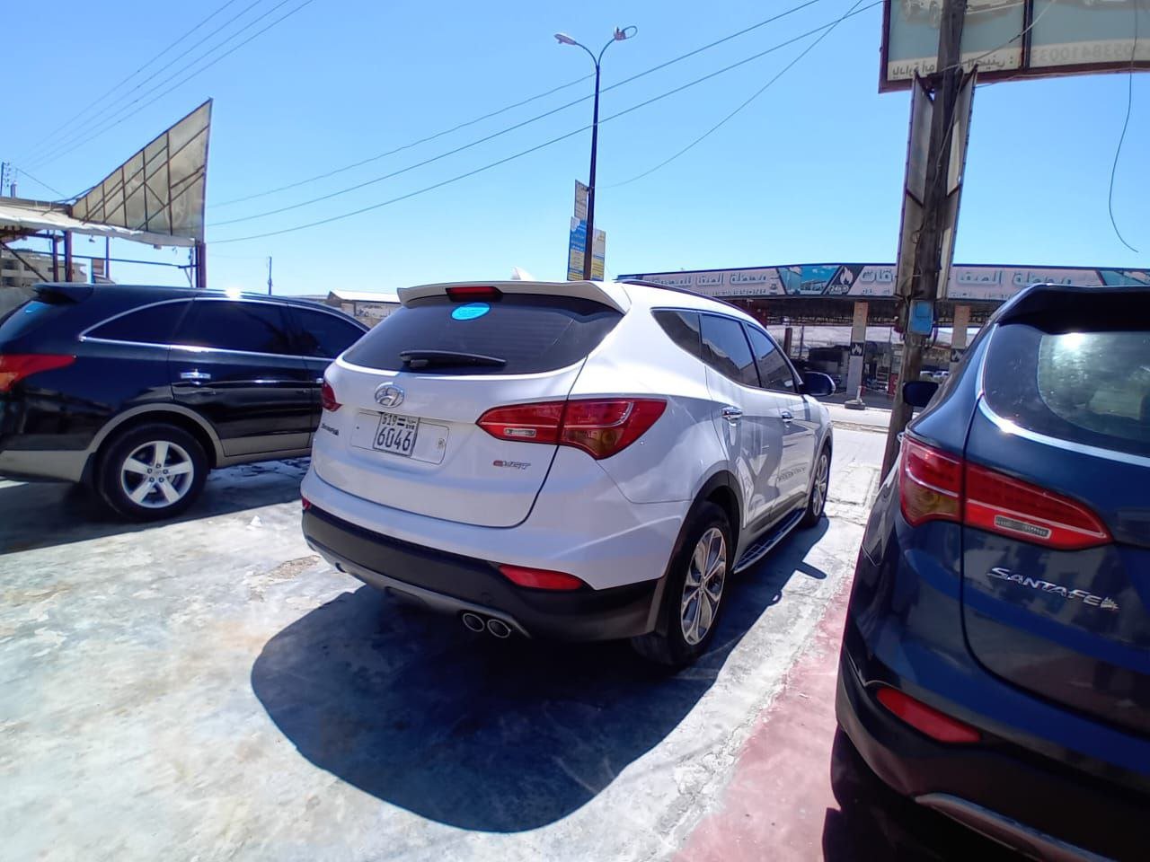 kilometrage car sale hyundai santa fe evgt suv used 2015 aleppo ah image
