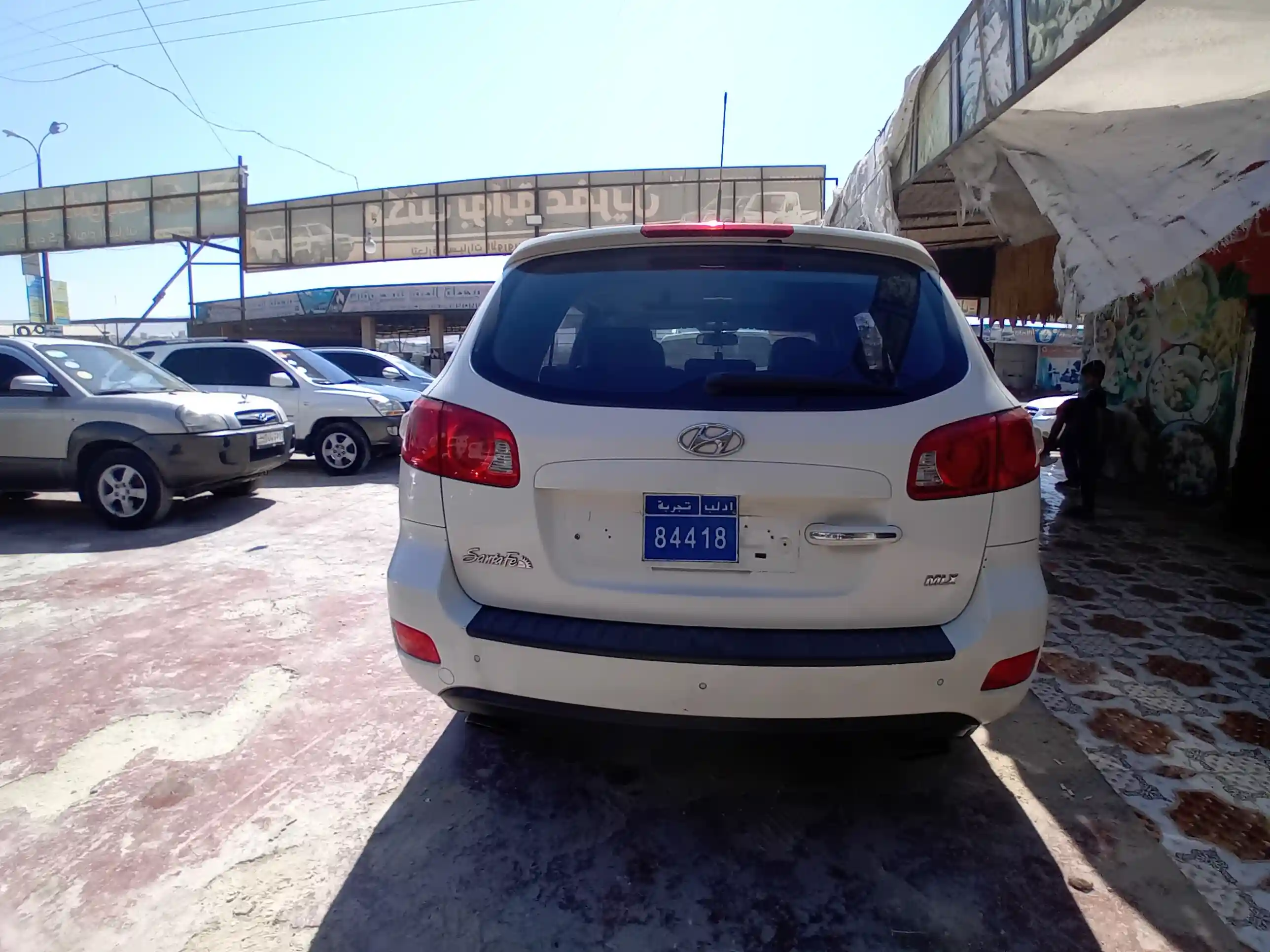 kilometrage car sale hyundai santa fe mlx suv used 2008 aleppo my image
