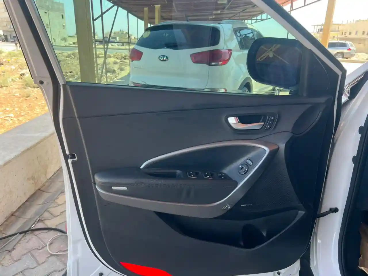 kilometrage car sale hyundai santa fe evgt suv 2014 aleppo wv image