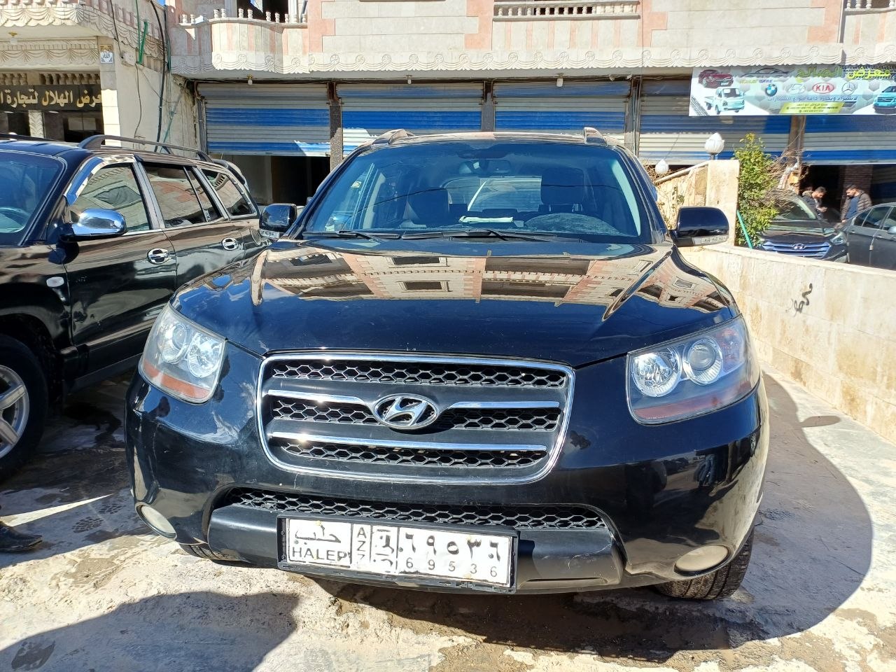 kilometrage car sale hyundai santa fe mlx suv used 2007 aleppo ll image