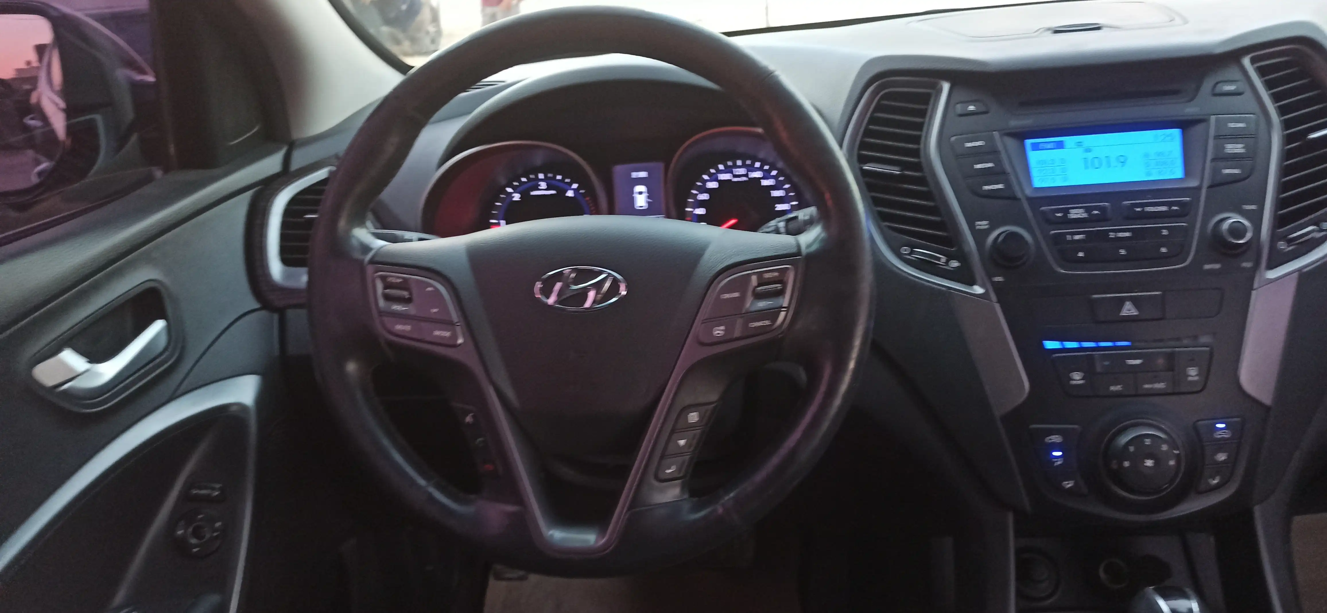 kilometrage car sale hyundai santa fe evgt suv used 2014 aleppo xn image