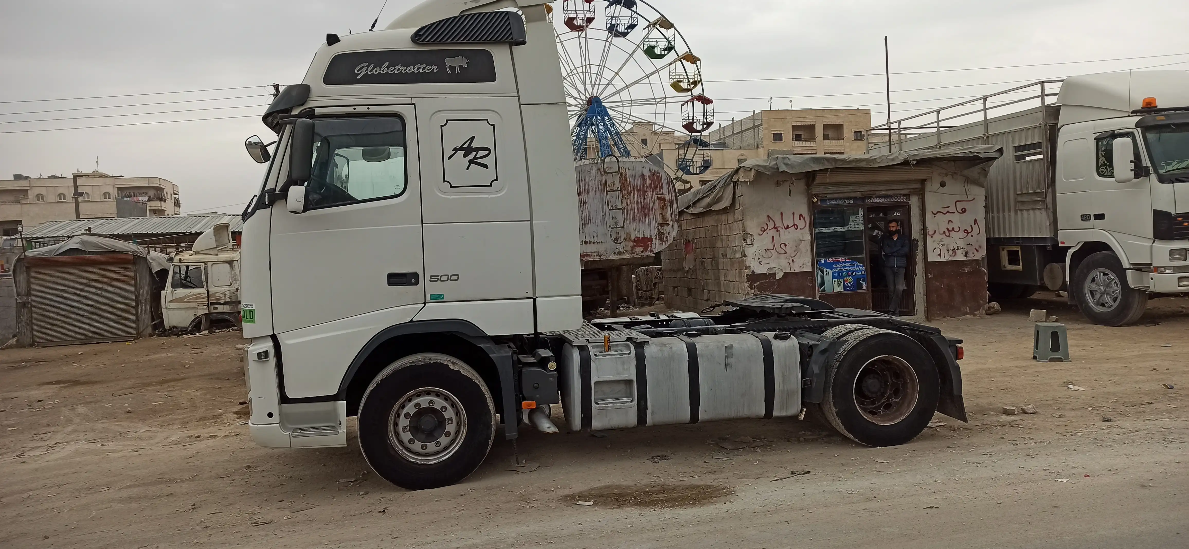 kilometrage truck volvo fh 500 tractor units used 2010 aleppo kj image