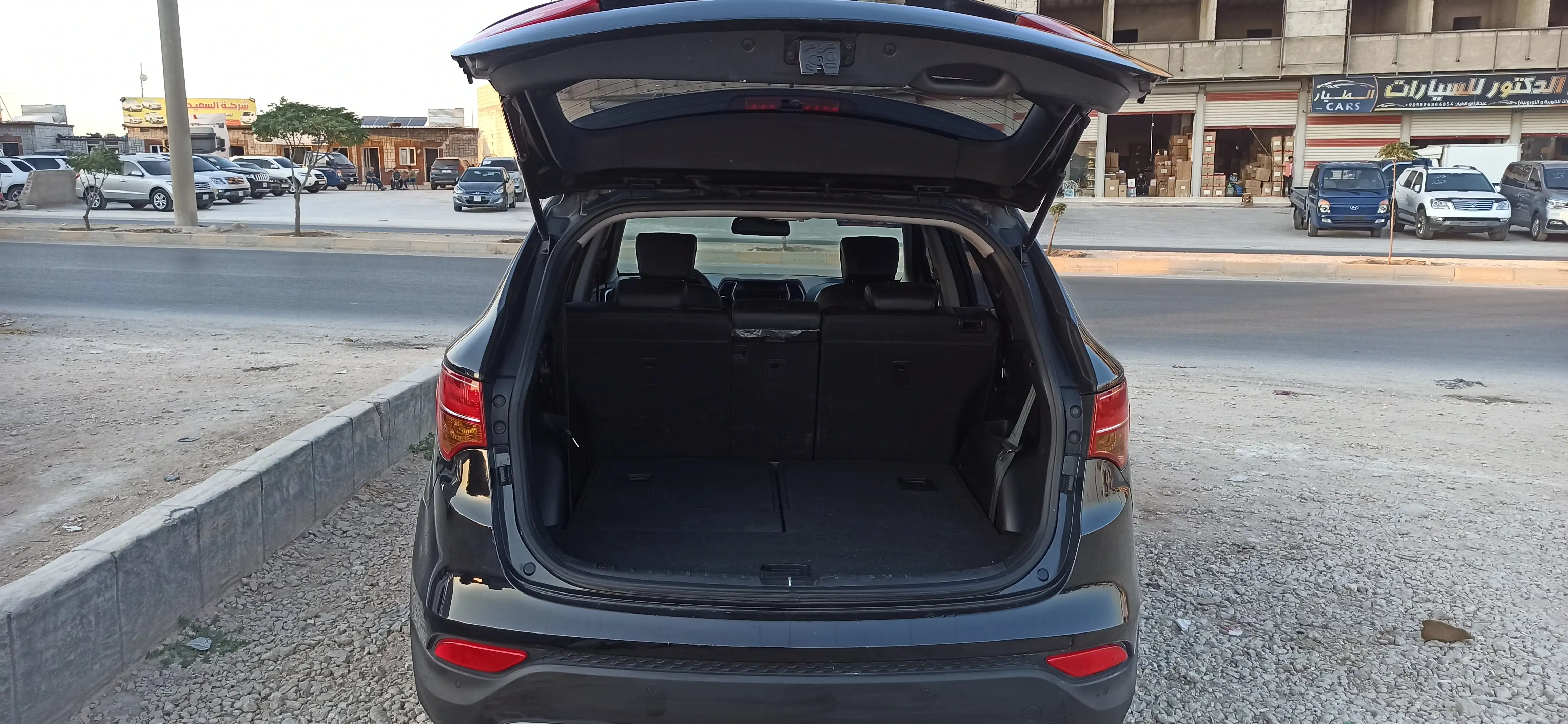 kilometrage car sale hyundai santa fe evgt suv used 2013 aleppo za image