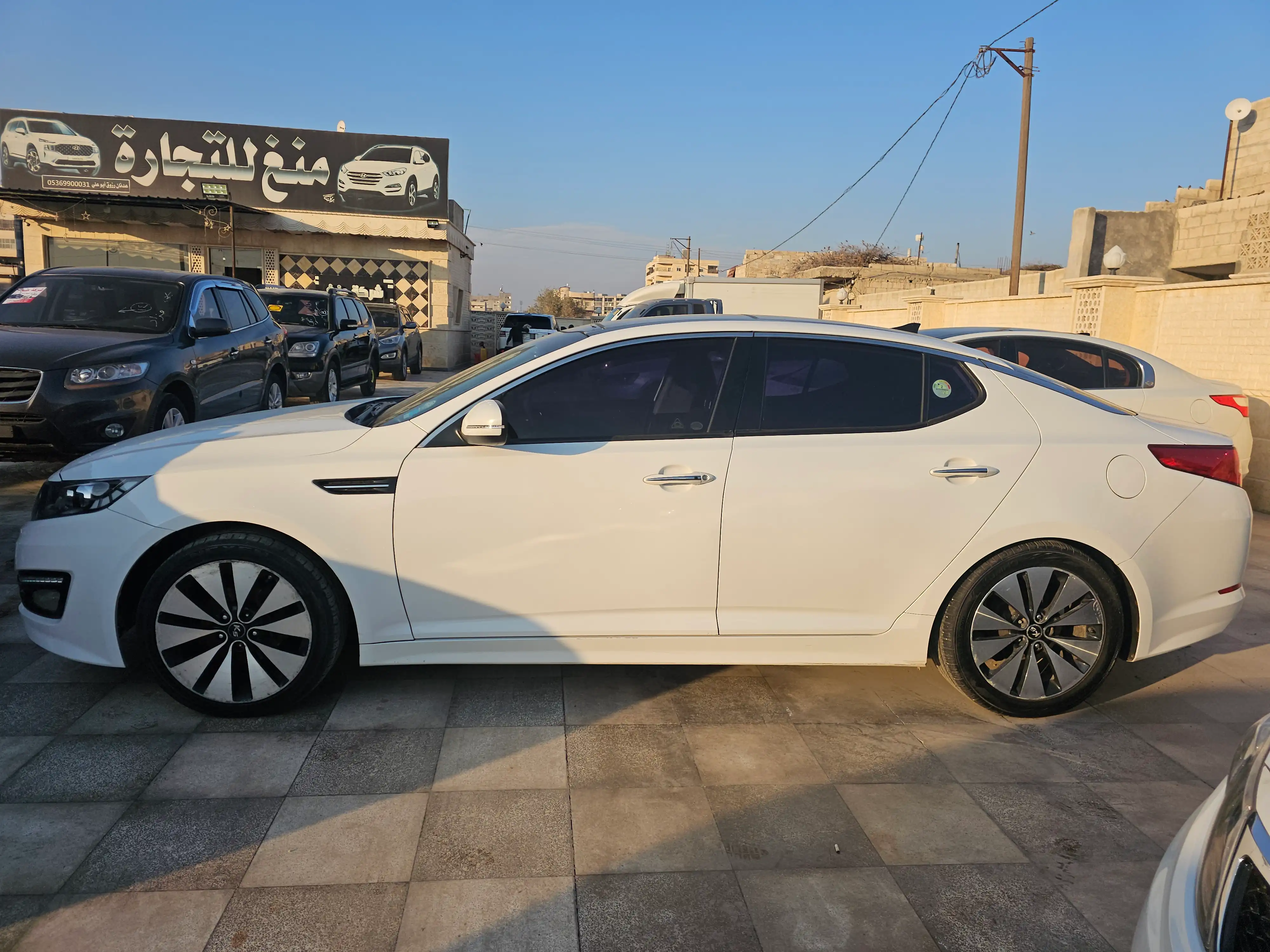 kilometrage car sale kia k5 standard sedan used 2011 aleppo pr image