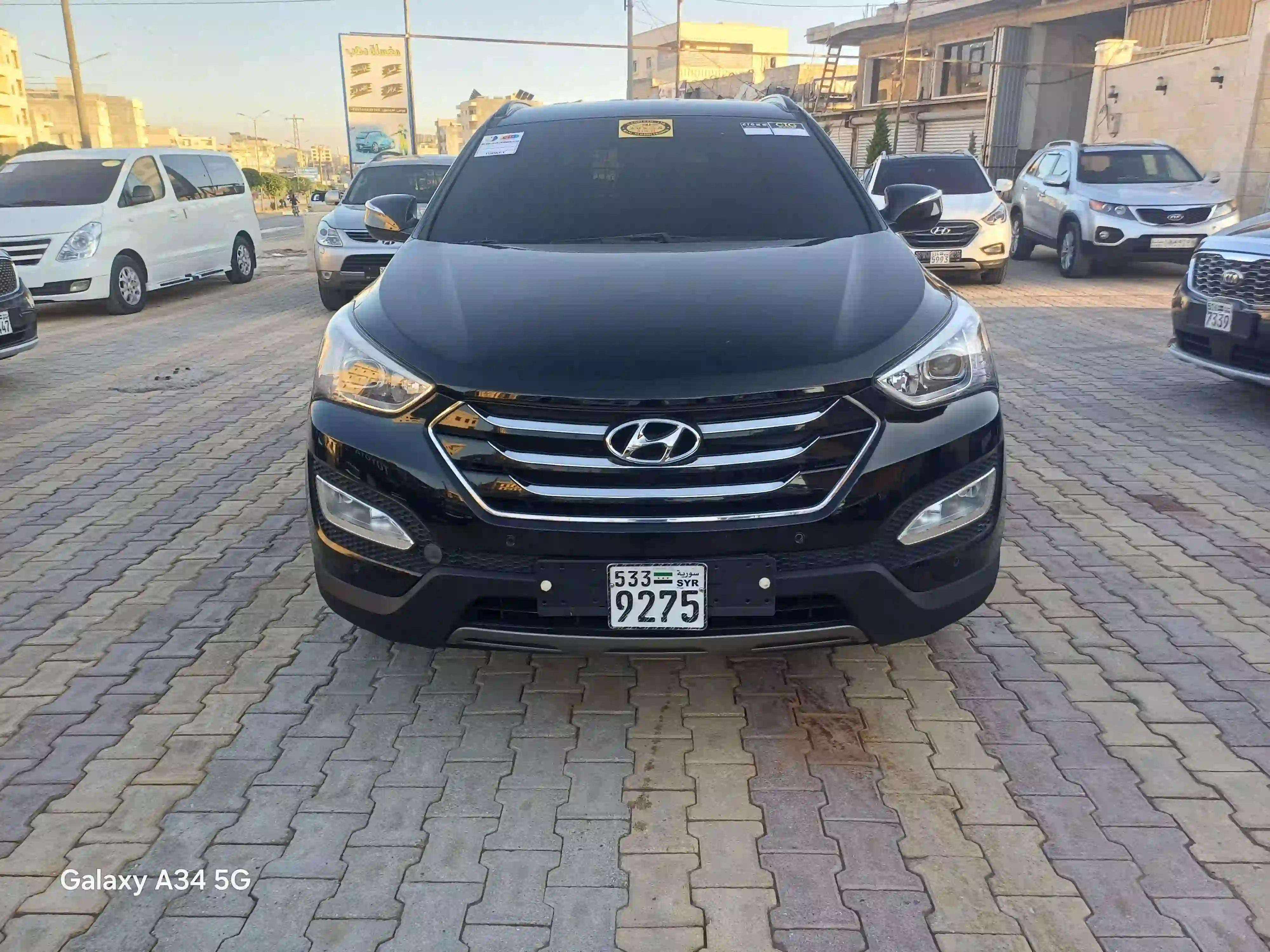 kilometrage car sale hyundai santa fe evgt suv used 2013 aleppo py image