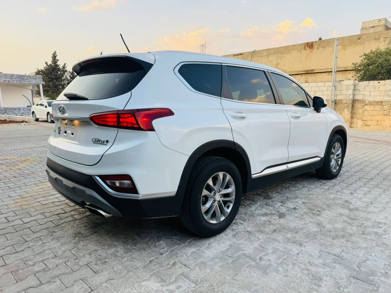 kilometrage car sale hyundai santa fe evgt suv used 2019 aleppo pv image