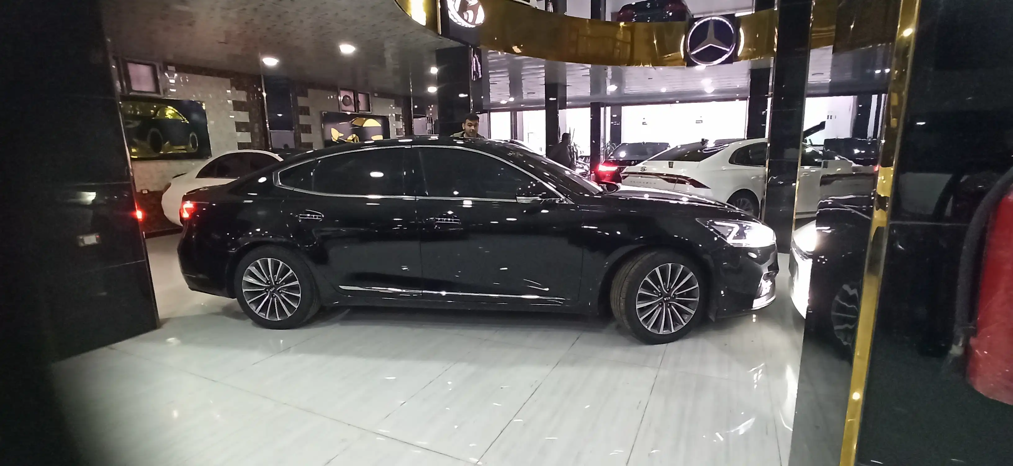 kilometrage car sale kia k7 standard sedan used 2017 aleppo if image