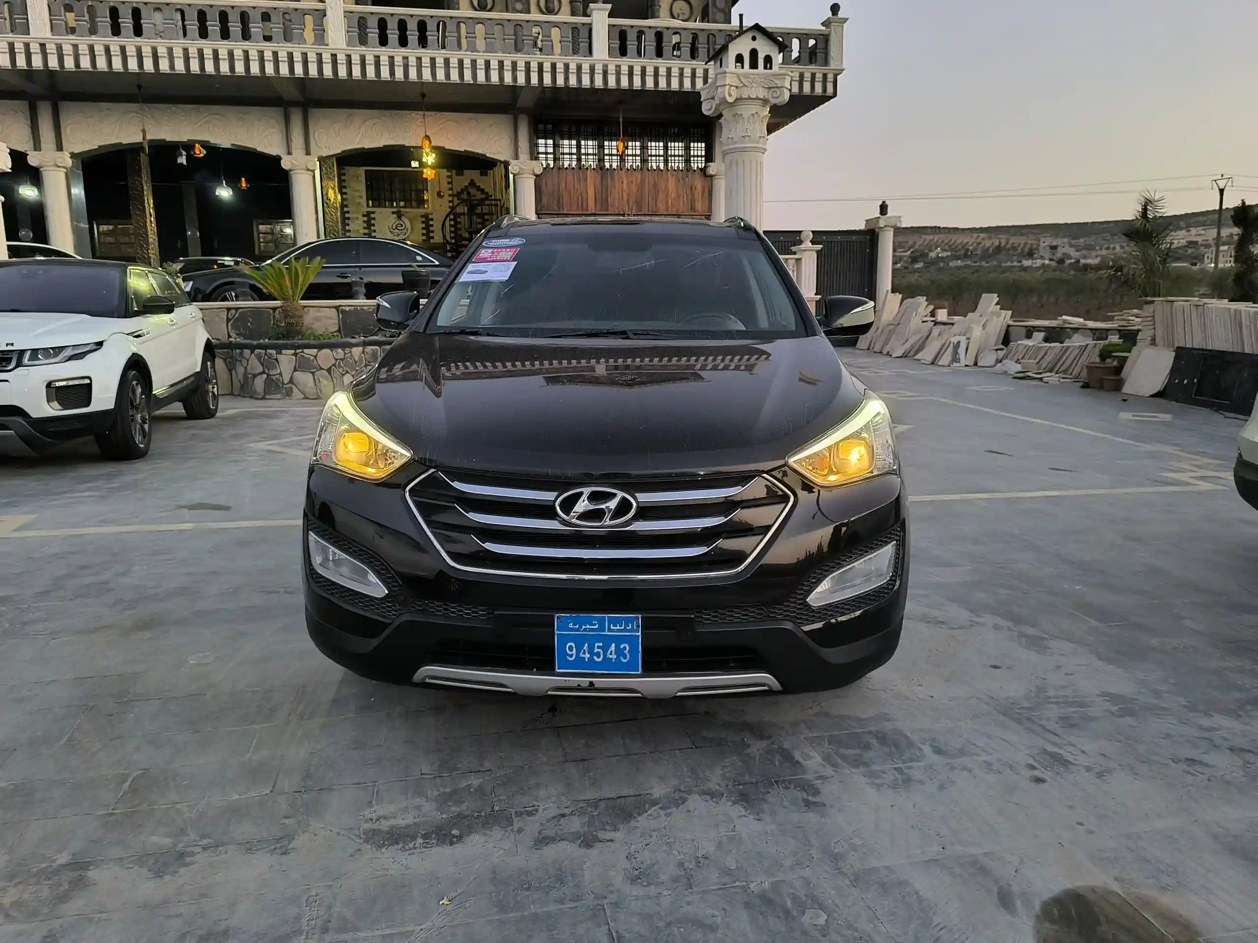 kilometrage car sale hyundai santa fe evgt suv used 2013 aleppo op image