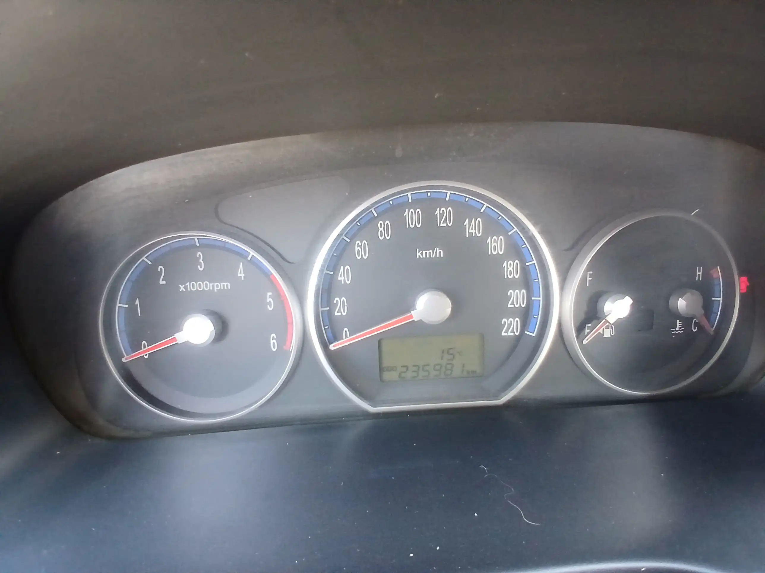 kilometrage car sale hyundai santa fe clx suv used 2008 aleppo hm image