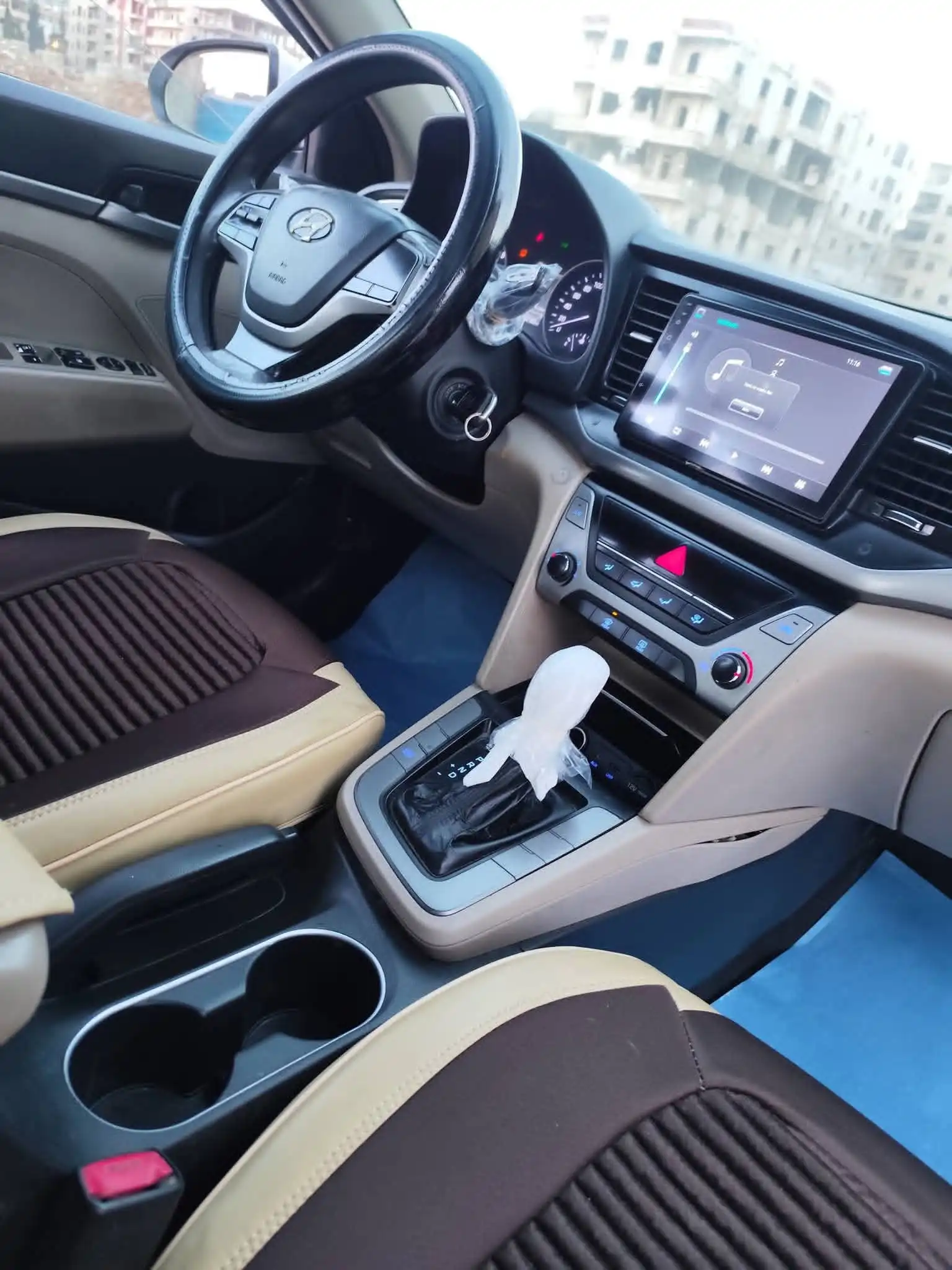 kilometrage car sale hyundai elantra standard sedan used 2017 aleppo wh image