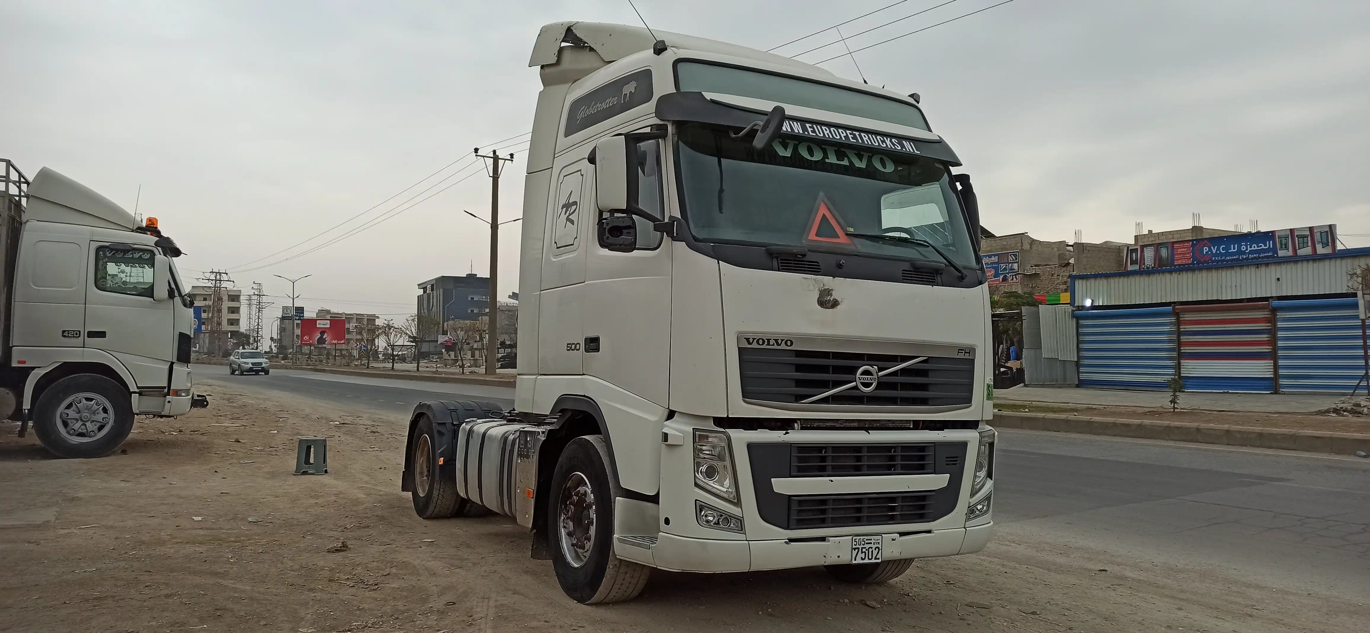 kilometrage truck volvo fh 500 tractor units used 2010 aleppo kj image