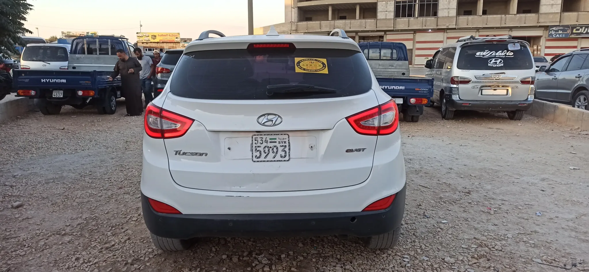 kilometrage car sale hyundai tucson vgt suv used 2014 aleppo dx image