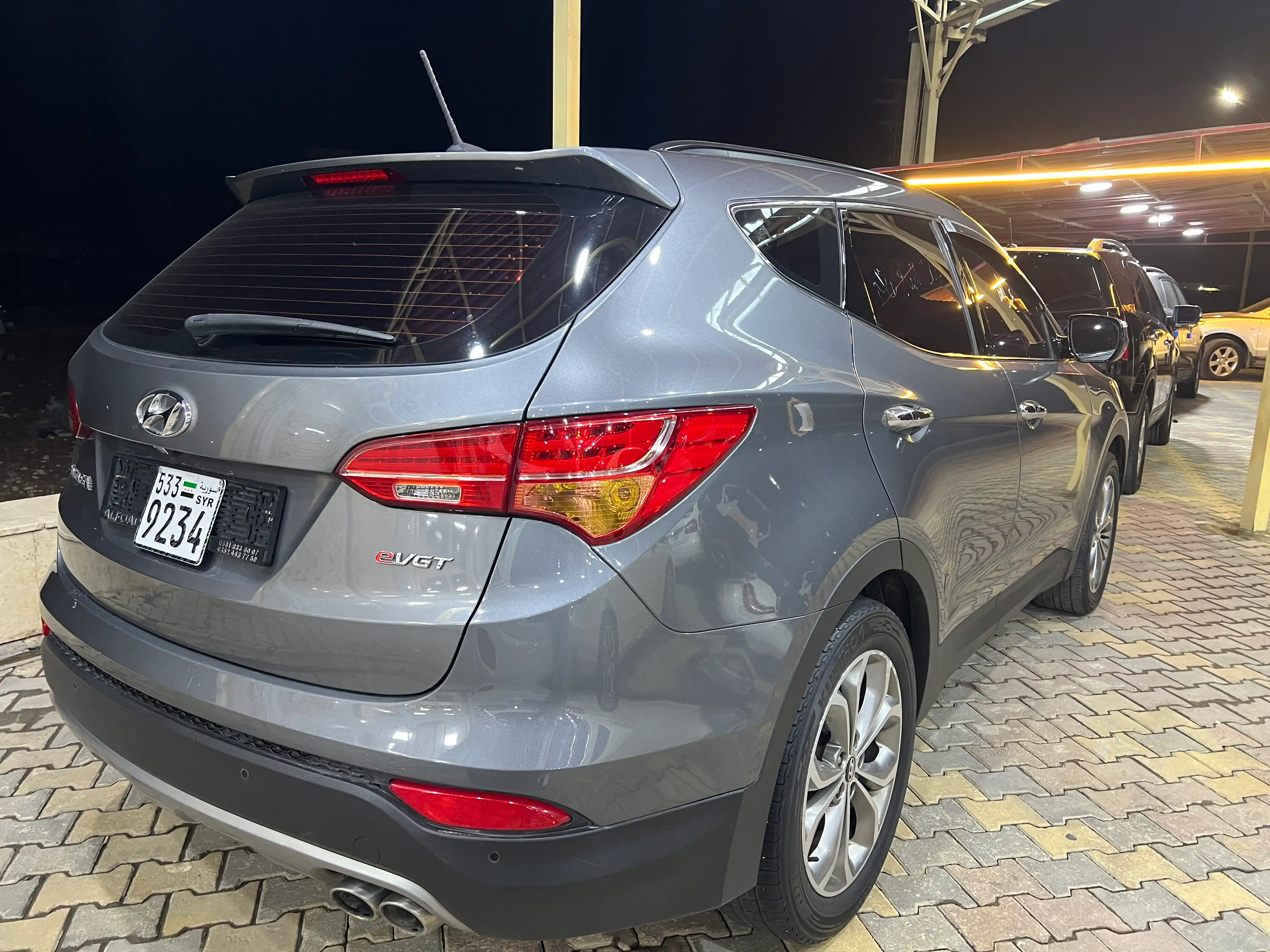 kilometrage car sale hyundai santa fe evgt suv used 2015 aleppo nl image