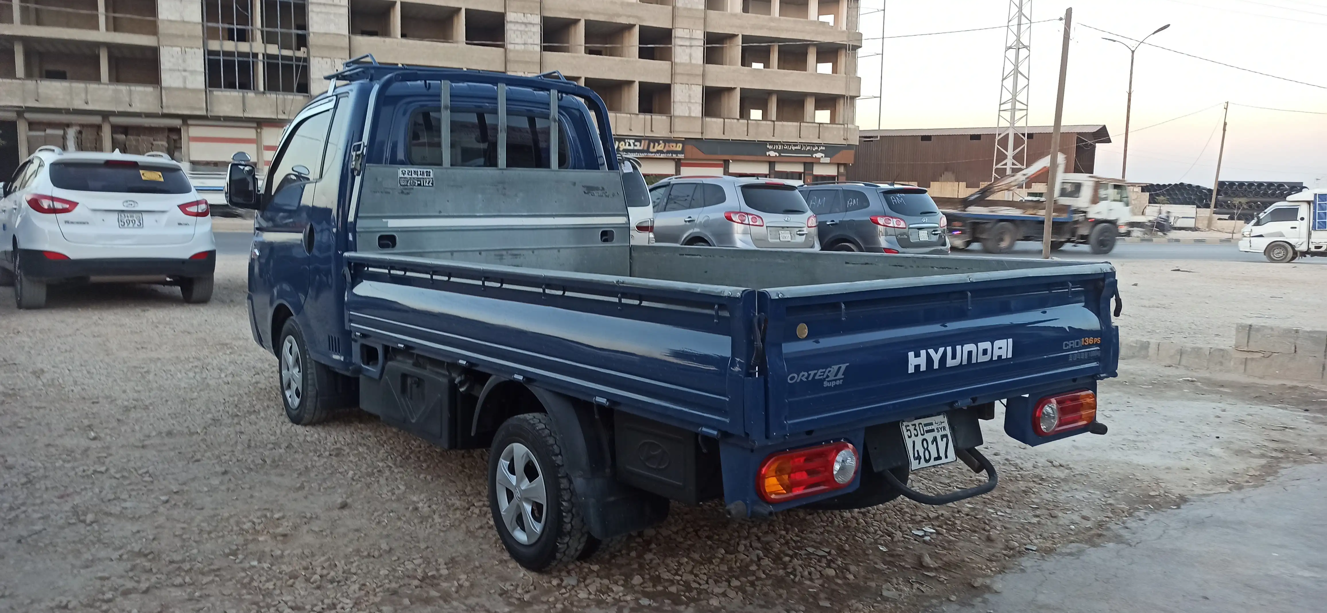 kilometrage car sale hyundai porter 2 crdi cargo truck used 2017 aleppo dt image