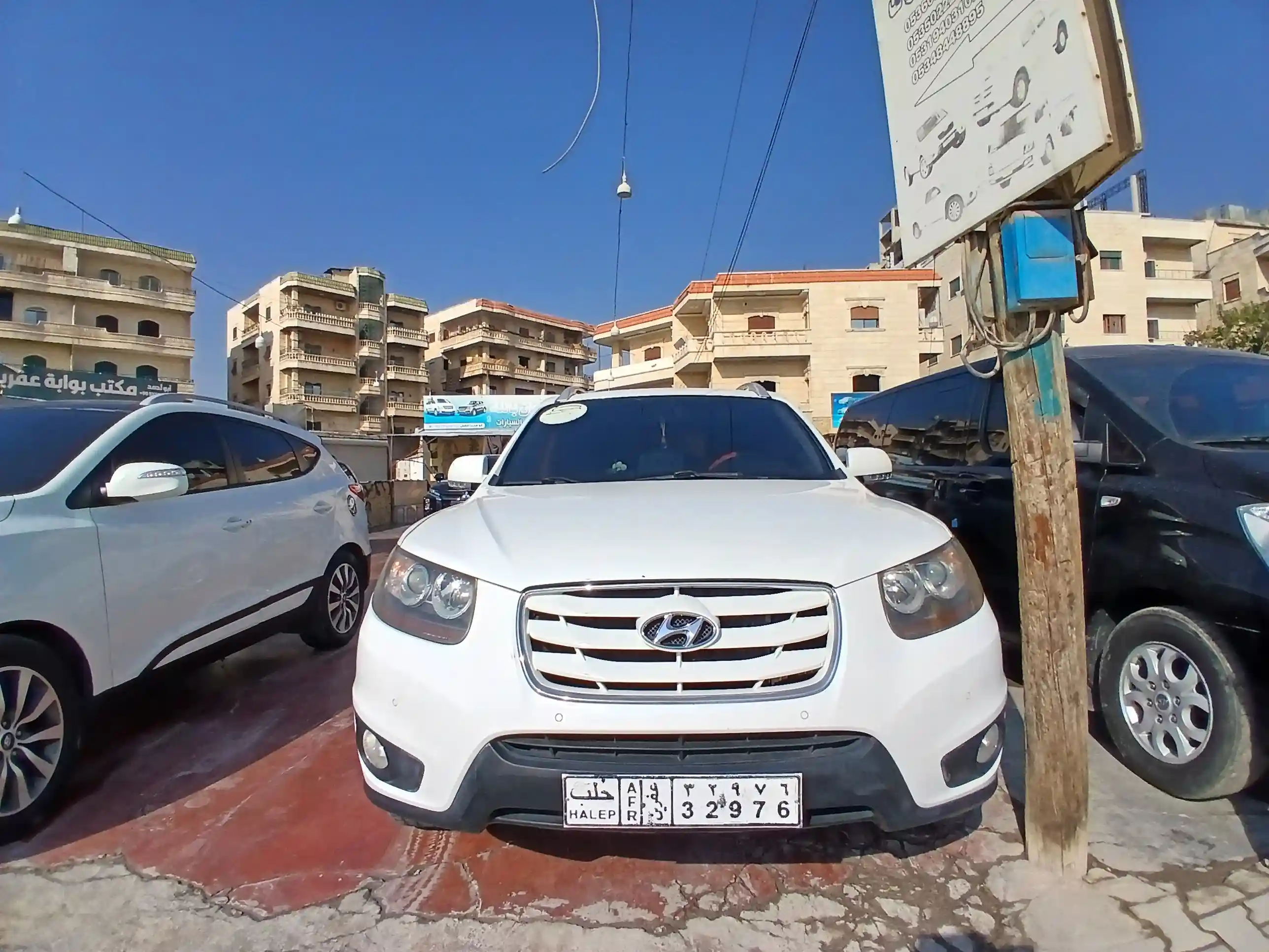 kilometrage car sale hyundai santa fe mlx suv used 2011 aleppo pw image