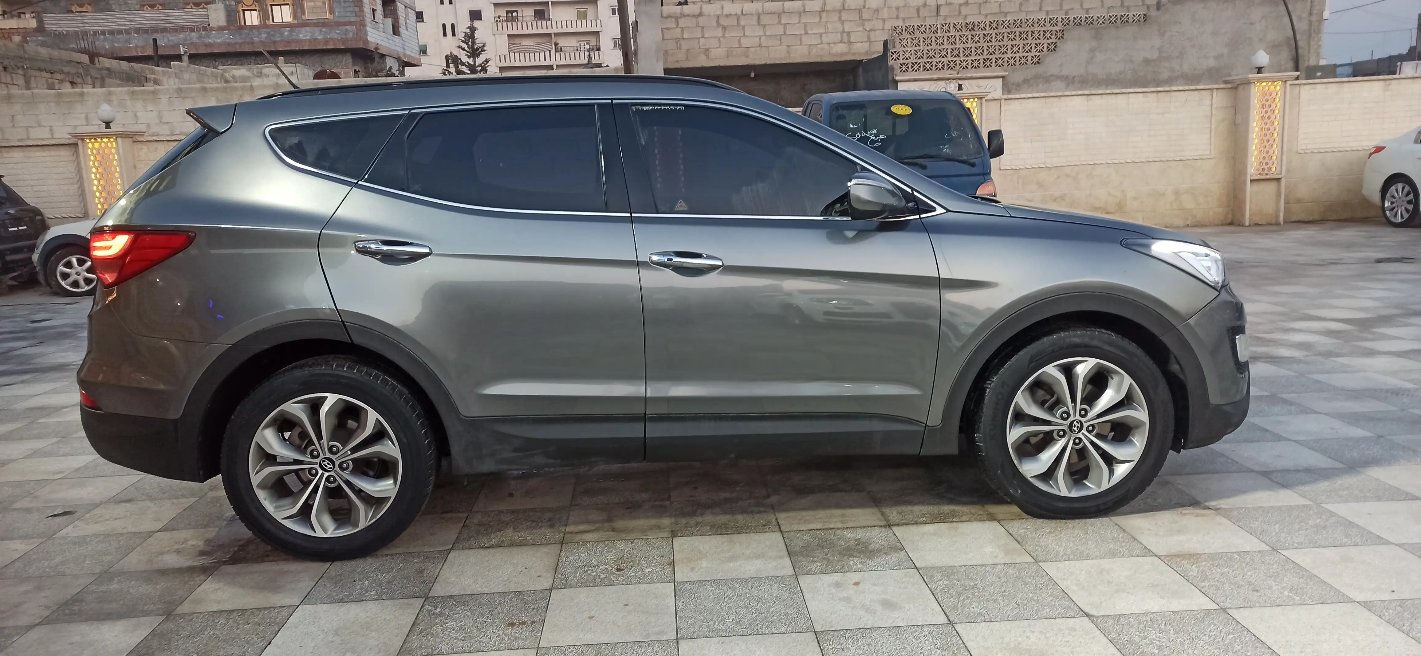 kilometrage car sale hyundai santa fe evgt suv used 2013 aleppo mr image