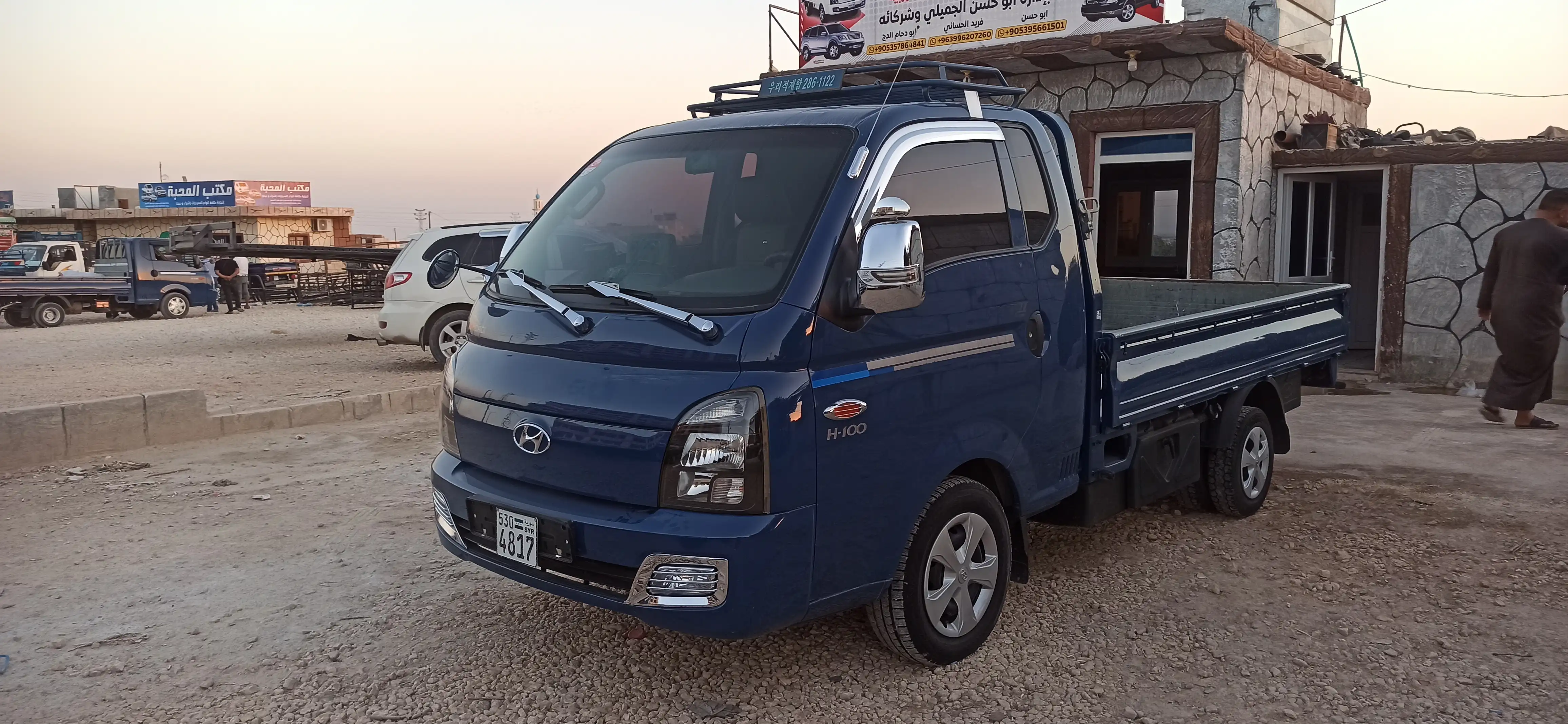 kilometrage car sale hyundai porter 2 crdi cargo truck used 2017 aleppo dt image