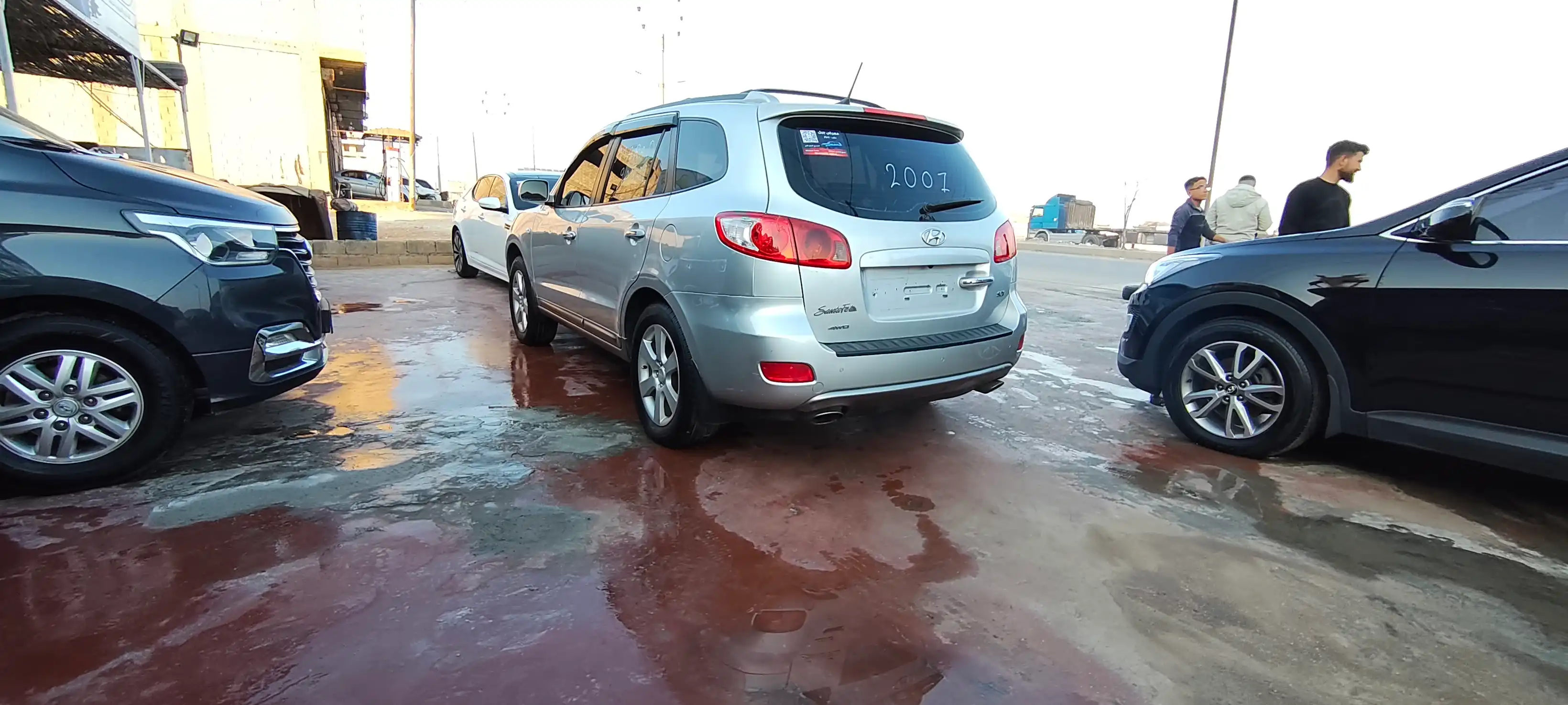 kilometrage car sale hyundai santa fe slx suv used 2007 aleppo lg image