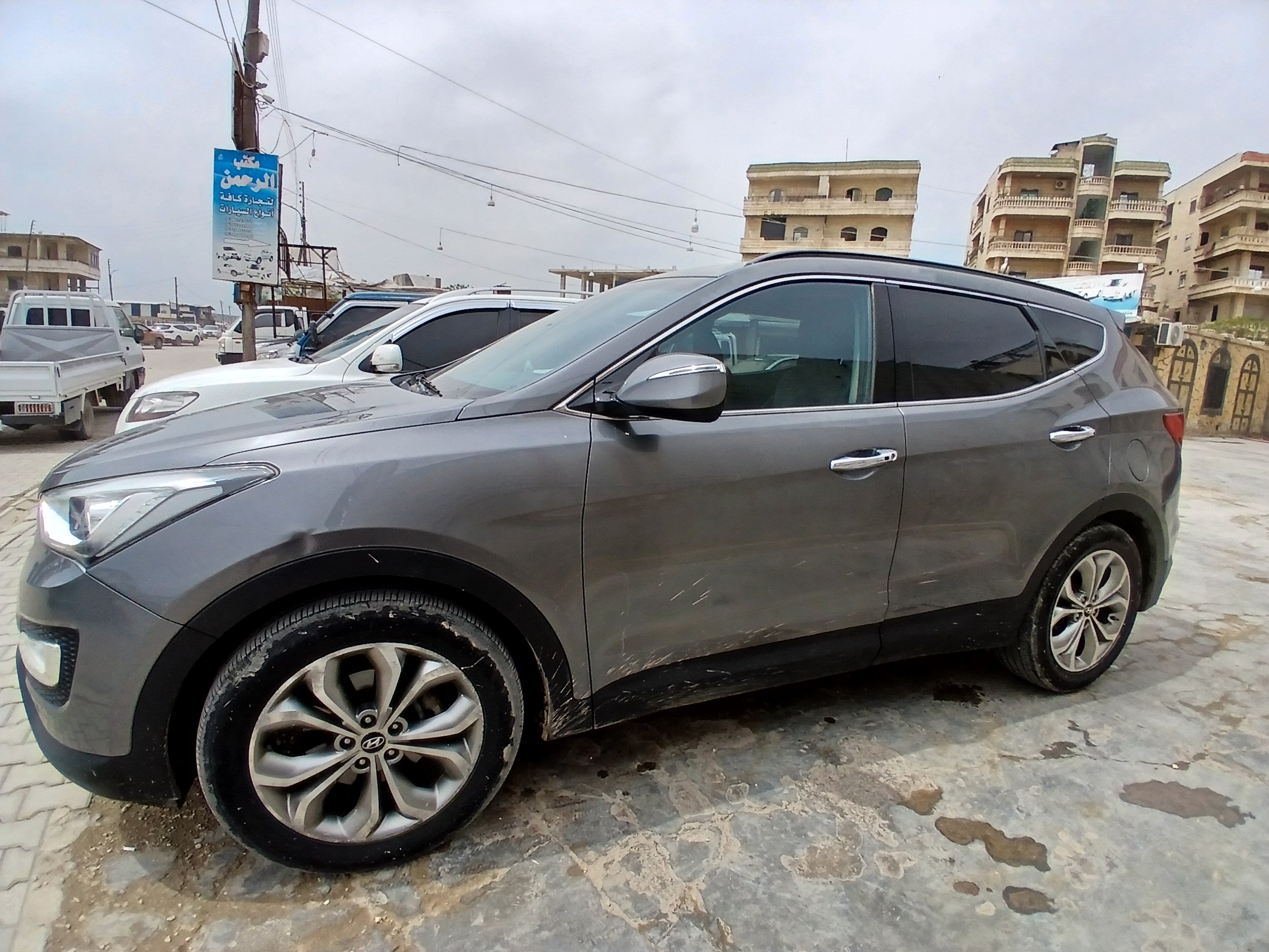 kilometrage car sale hyundai santa fe e vgt suv used 2013 aleppo ah image