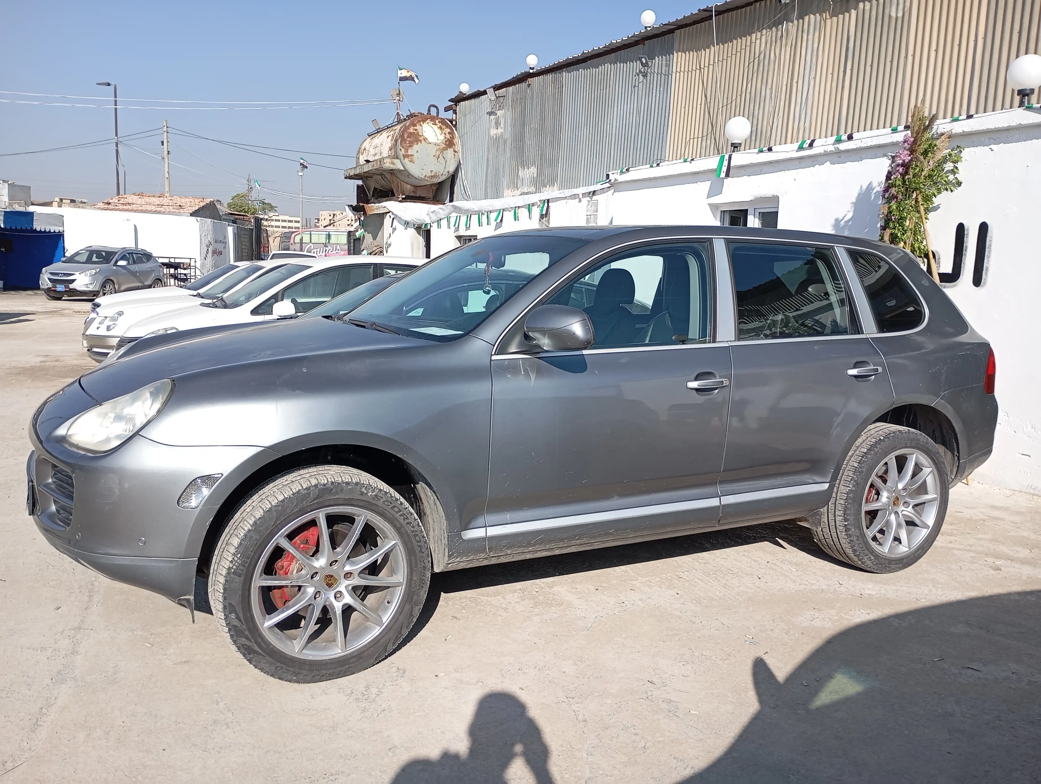 kilometrage car sale porsche cayenne s suv used 2007 aleppo qp image