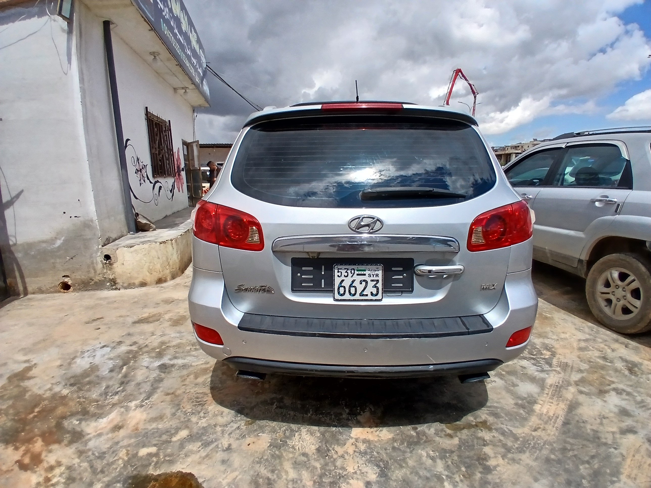 kilometrage car sale hyundai santa fe mlx suv used 2006 aleppo dp image