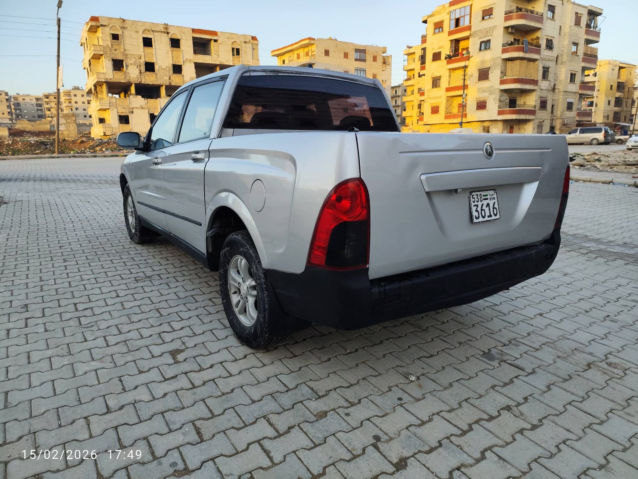 kilometrage car sale ssangyong kgm actyon sports pickup used 2007 aleppo li image
