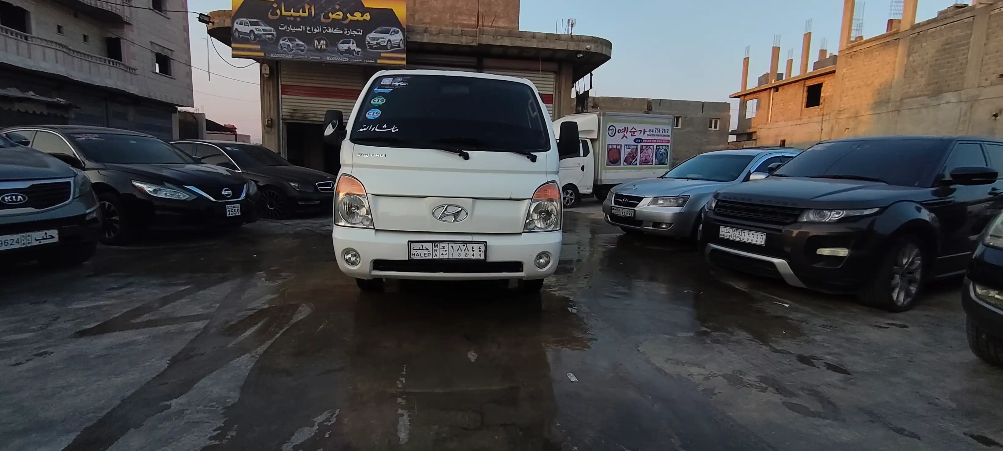 kilometrage car sale hyundai porter ii 2 crdi cargo truck used 2005 aleppo pb image