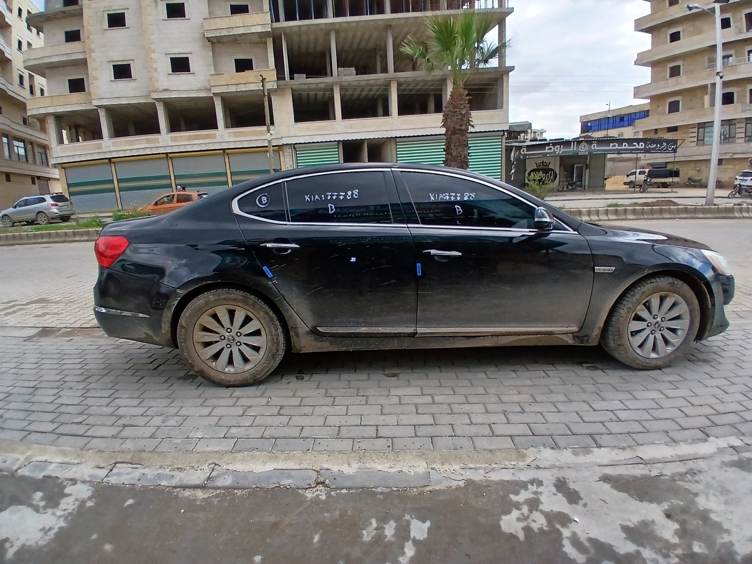 kilometrage car sale kia k7 standard sedan used 2010 aleppo iv image