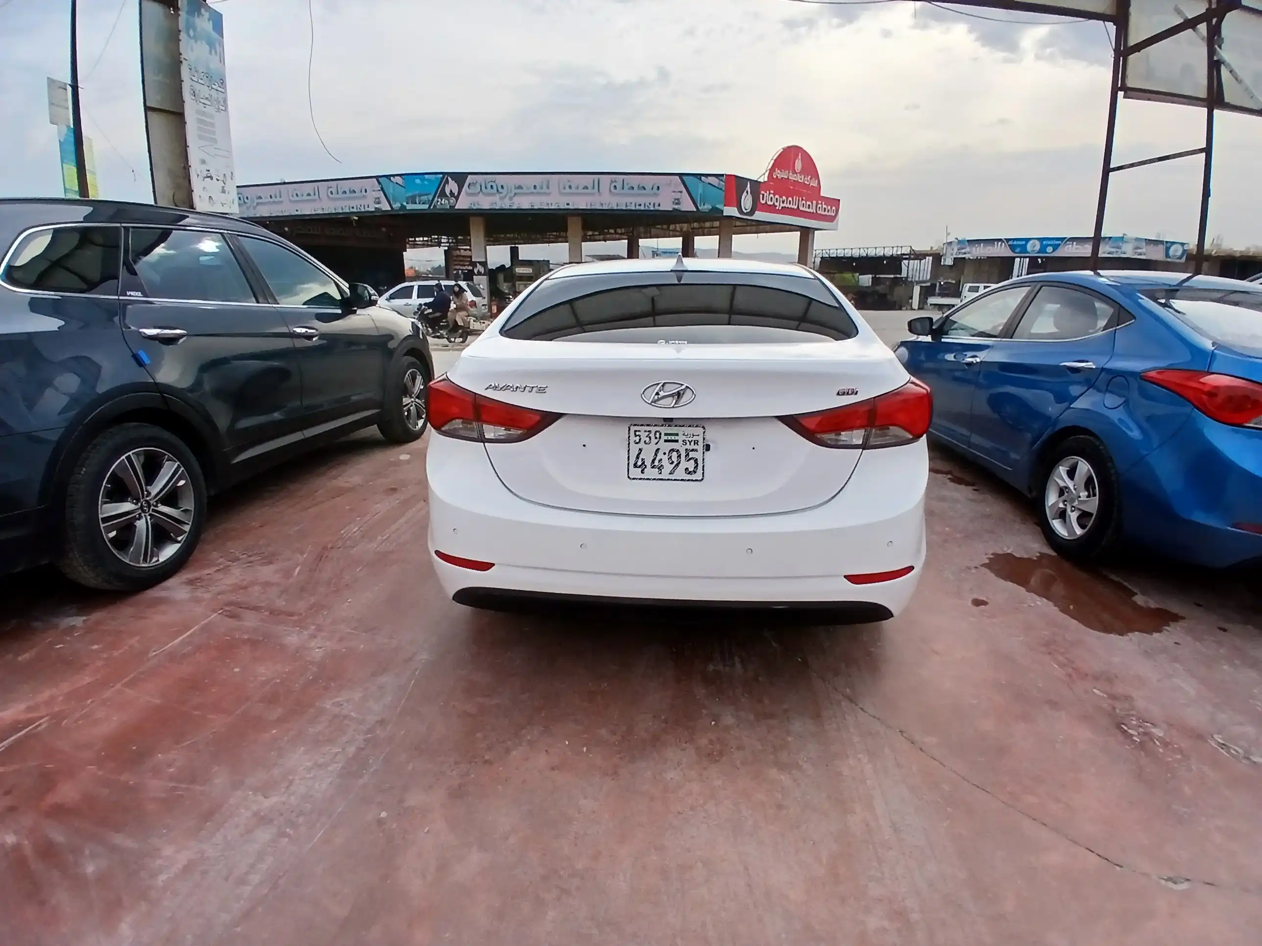 kilometrage car sale hyundai avante standard sedan used 2015 aleppo gm image