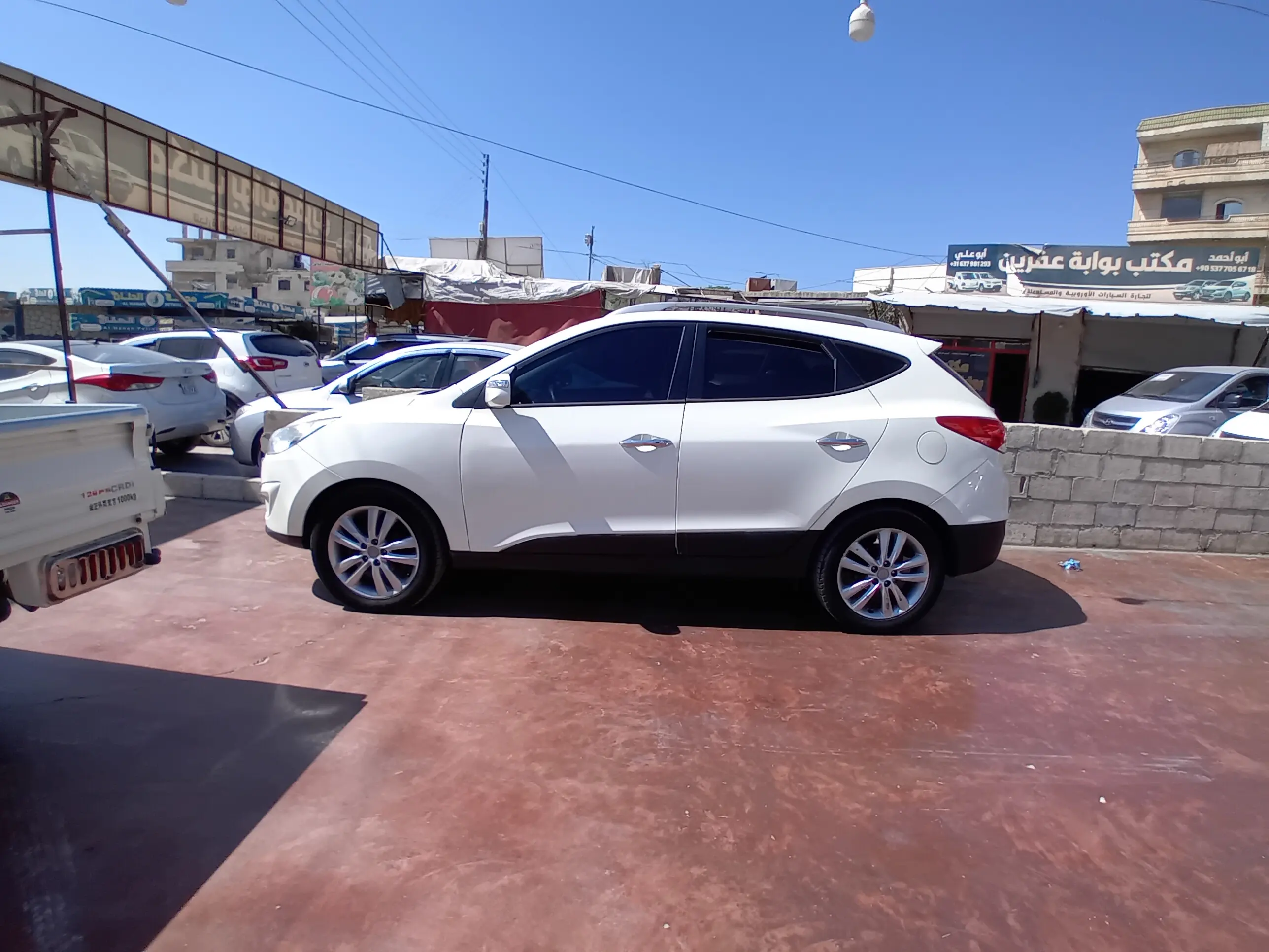 kilometrage car sale hyundai tucson lx20 evgt suv used 2011 aleppo rj image