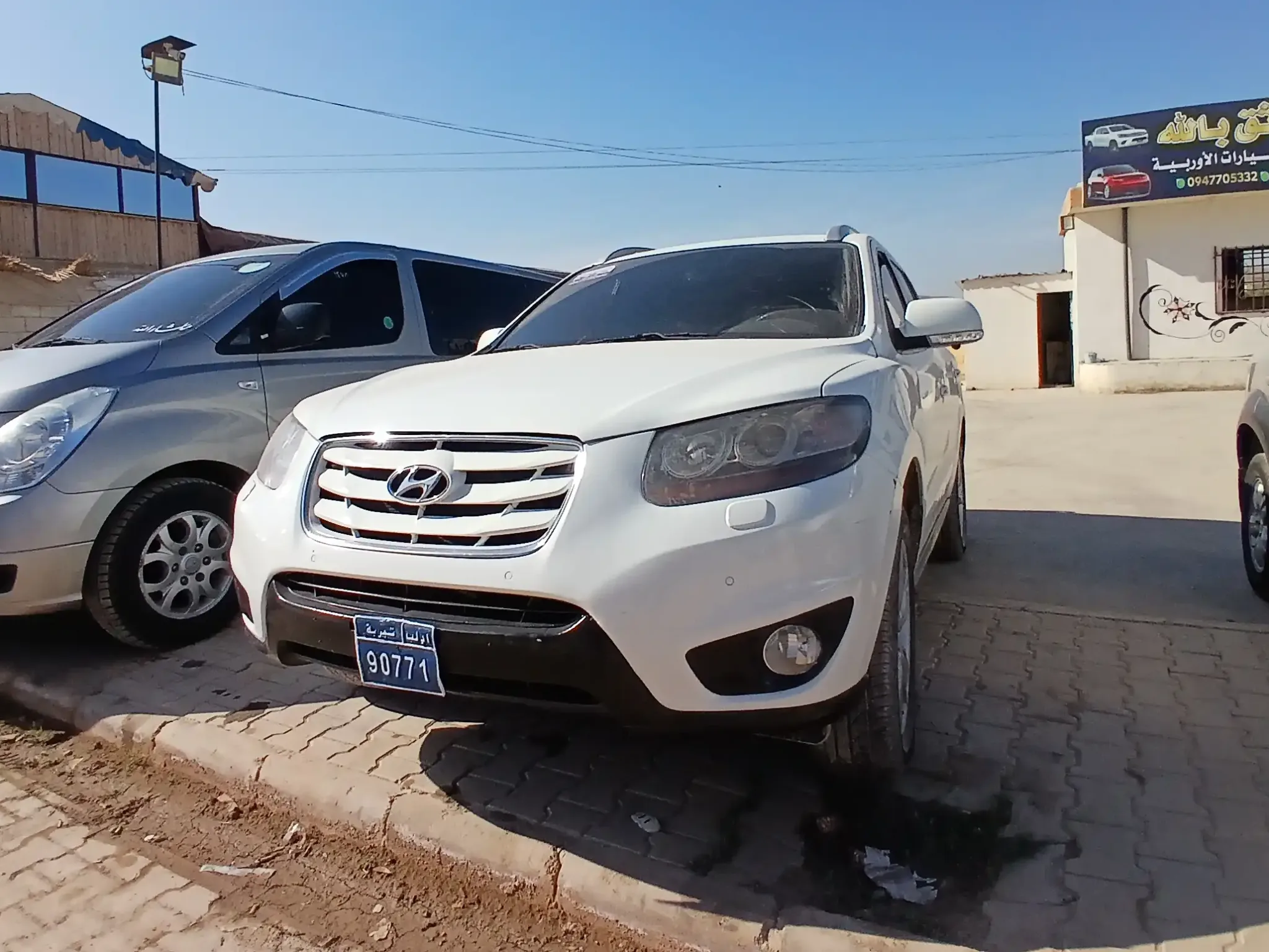 kilometrage car sale hyundai santa fe evgt suv used 2010 aleppo fp image