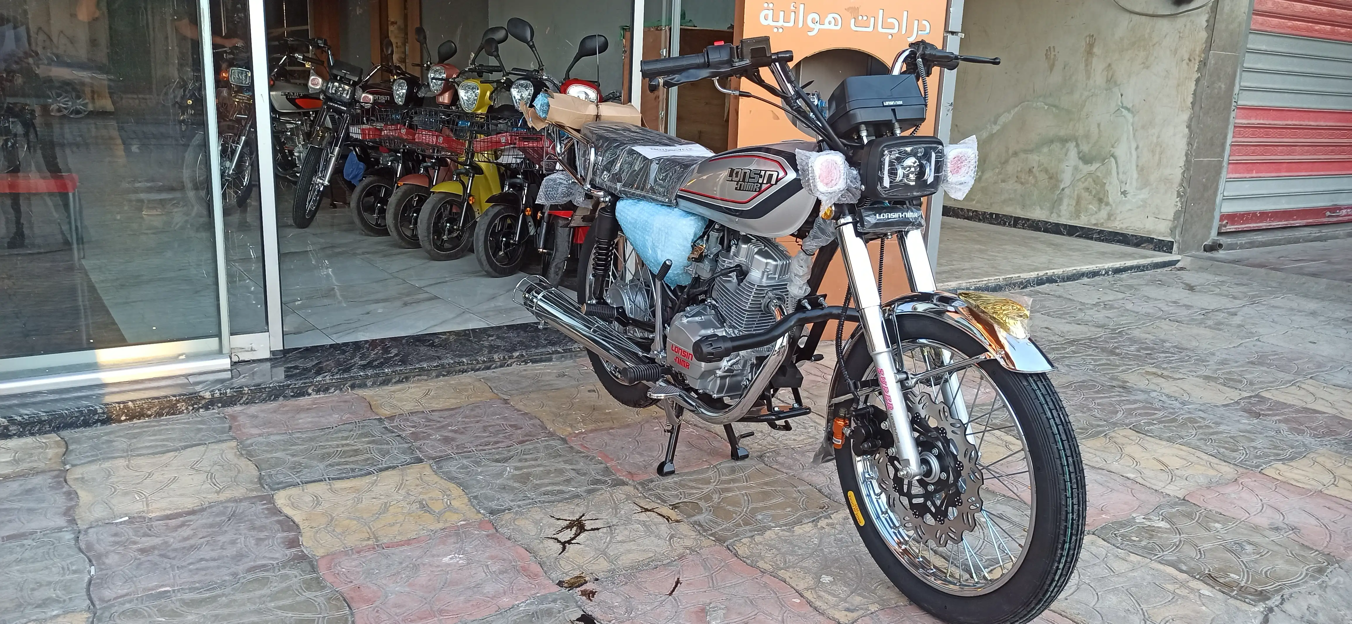 kilometrage motorbike loncin cg 150 commercial new 2025 aleppo as card image