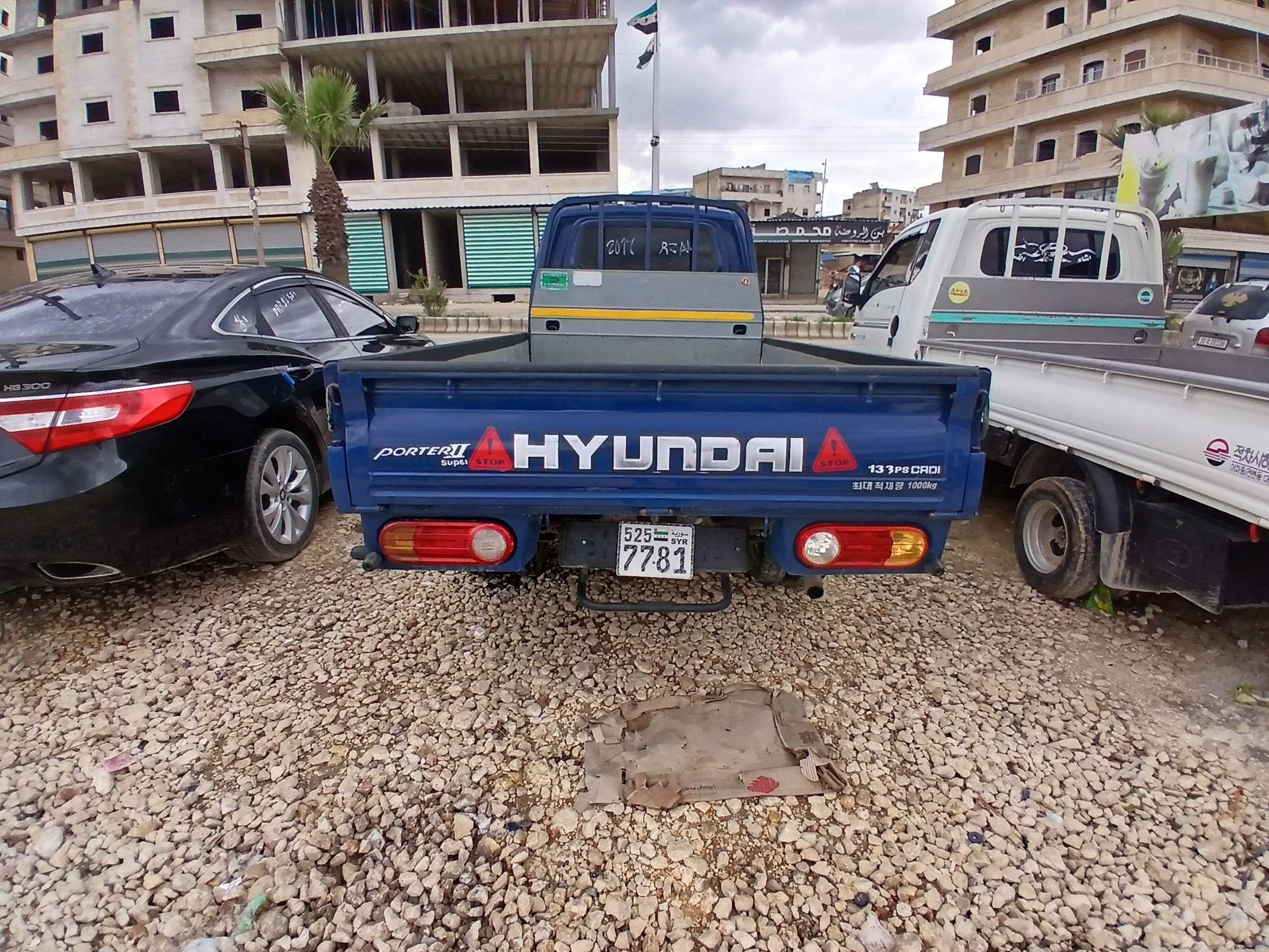 kilometrage car sale hyundai porter ii 2 crdi cargo truck used 2014 aleppo wl image