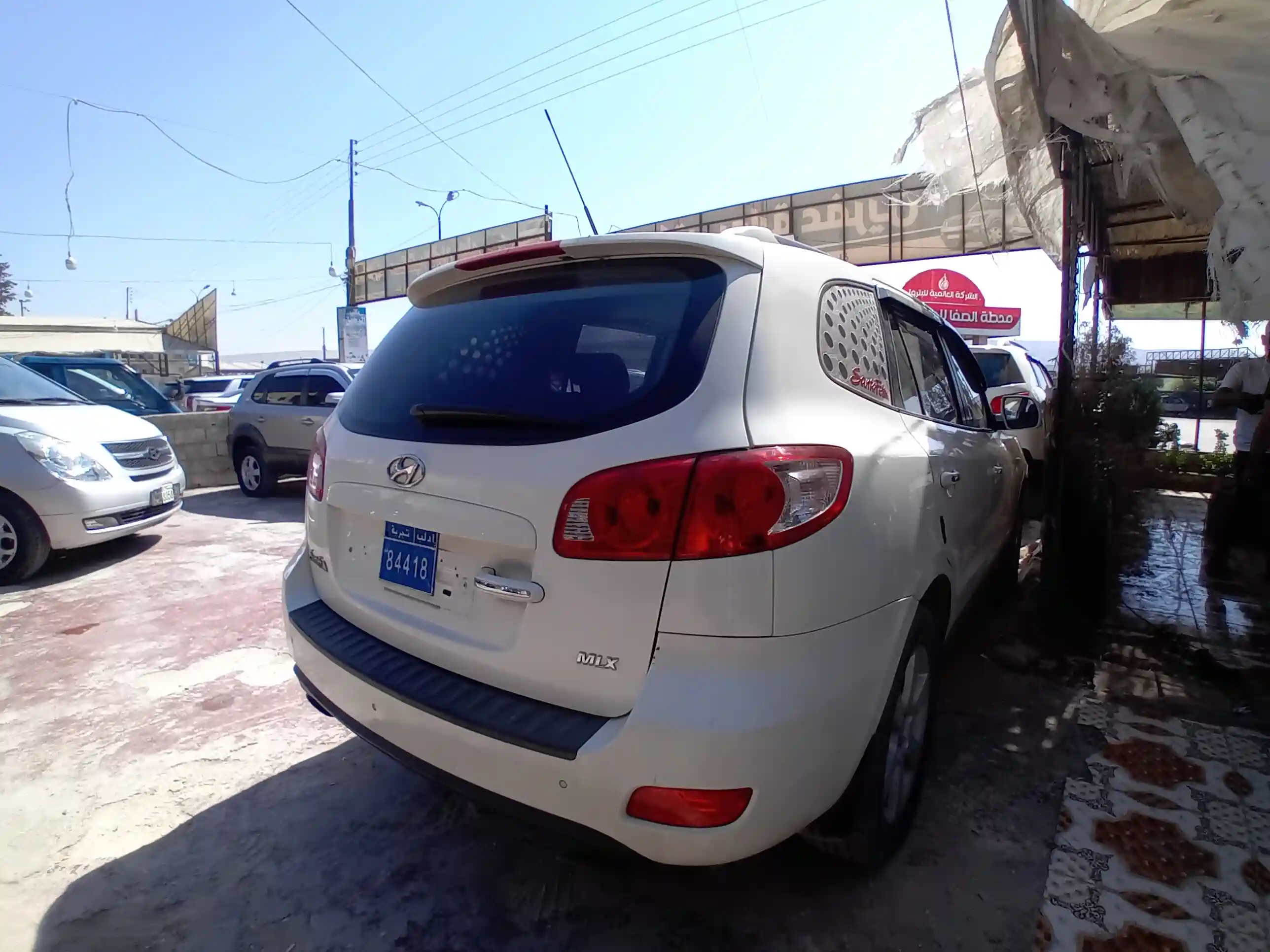 kilometrage car sale hyundai santa fe mlx suv used 2008 aleppo my image