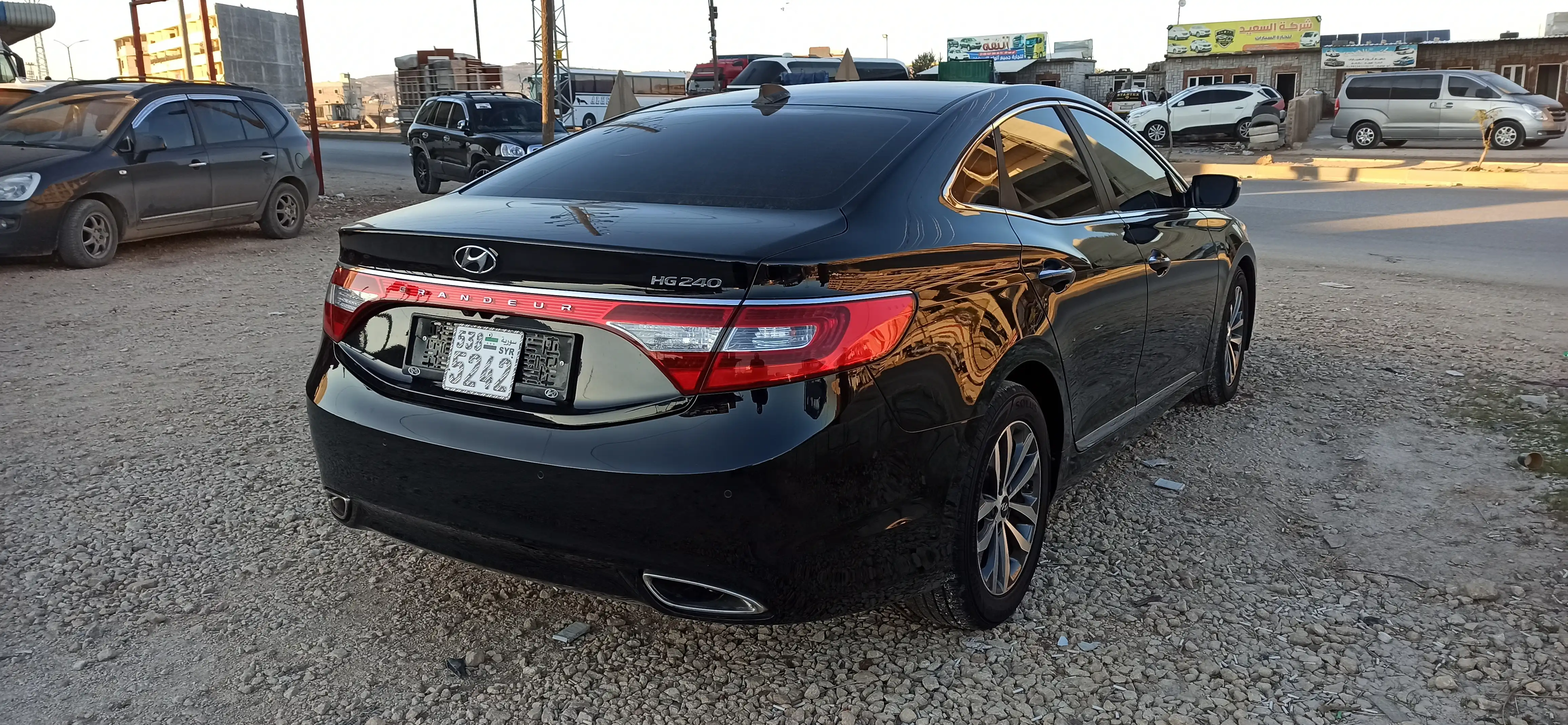 kilometrage car sale hyundai grandeur hg 240 sedan used 2012 aleppo uf image