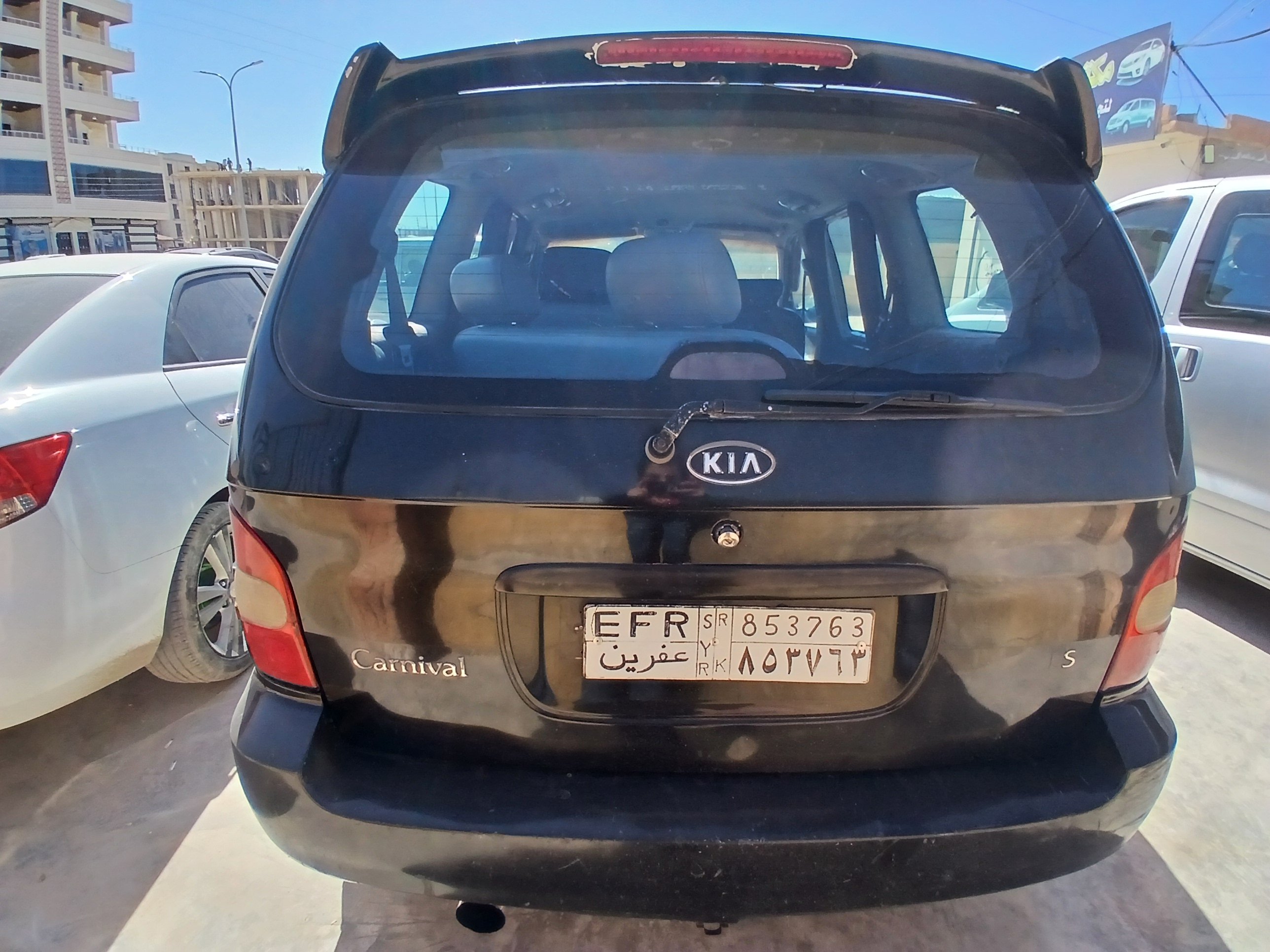 kilometrage car sale kia carnival standard suv used 2002 aleppo ss image