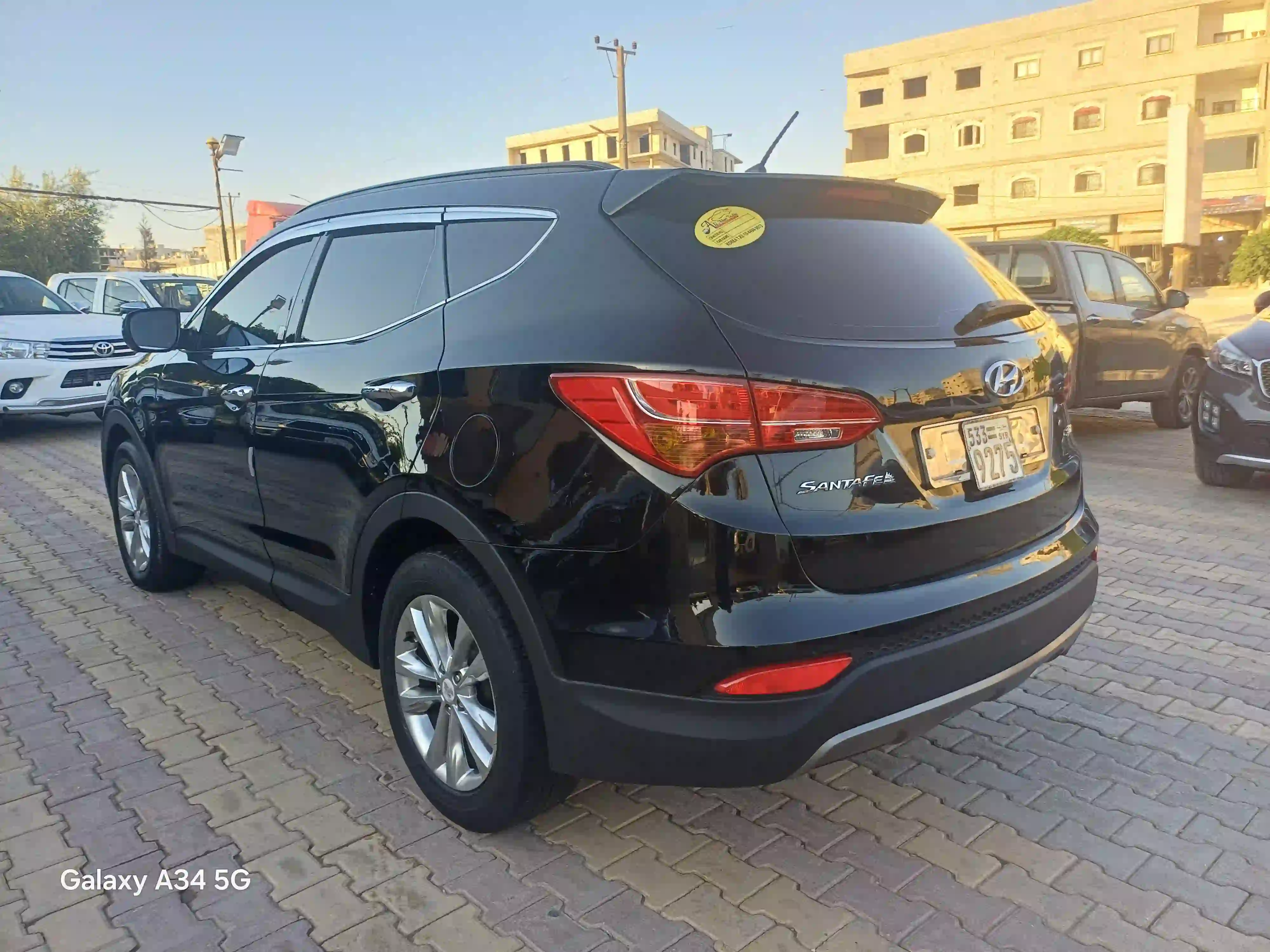 kilometrage car sale hyundai santa fe evgt suv used 2013 aleppo py image