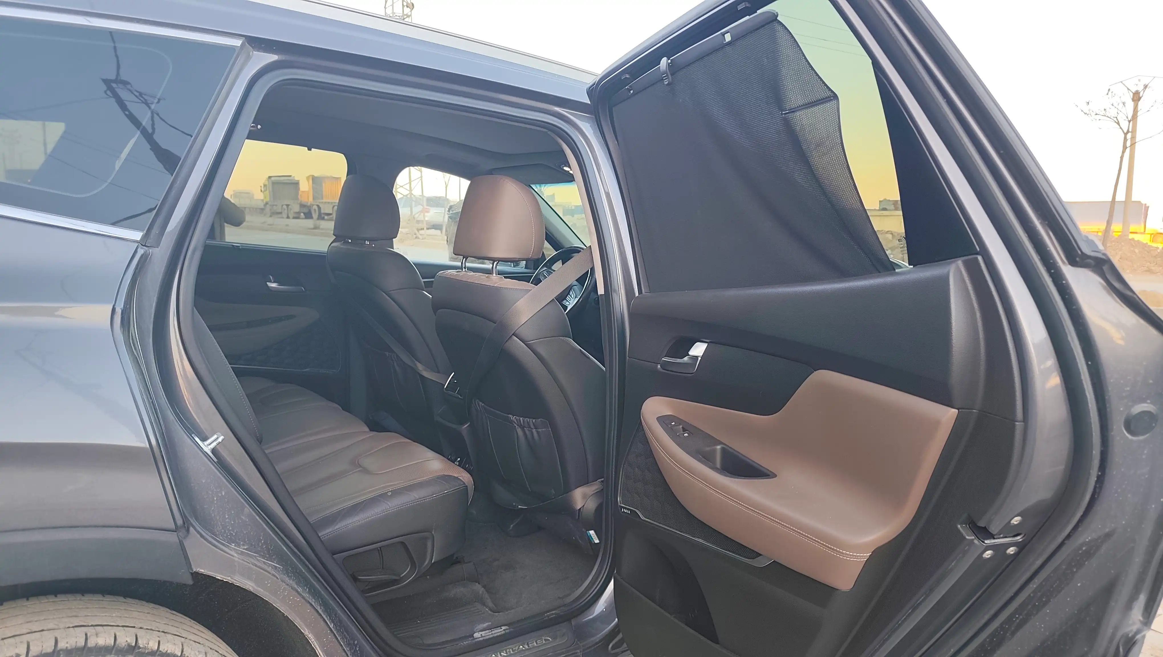 kilometrage car sale hyundai santa fe 2 2 d suv used 2019 aleppo hu image