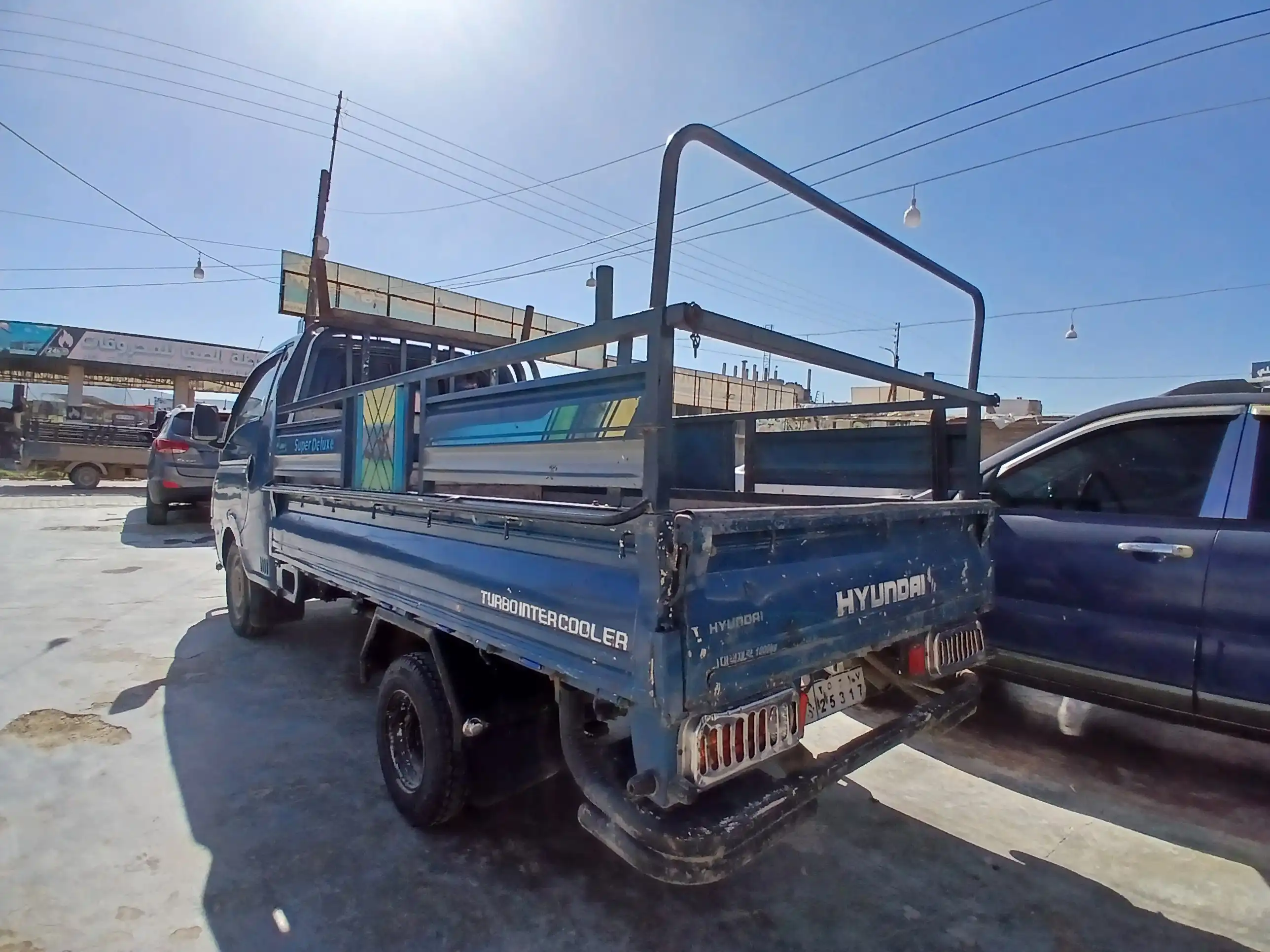 kilometrage car sale hyundai porter ii 2 crdi cargo truck used 2005 aleppo om image