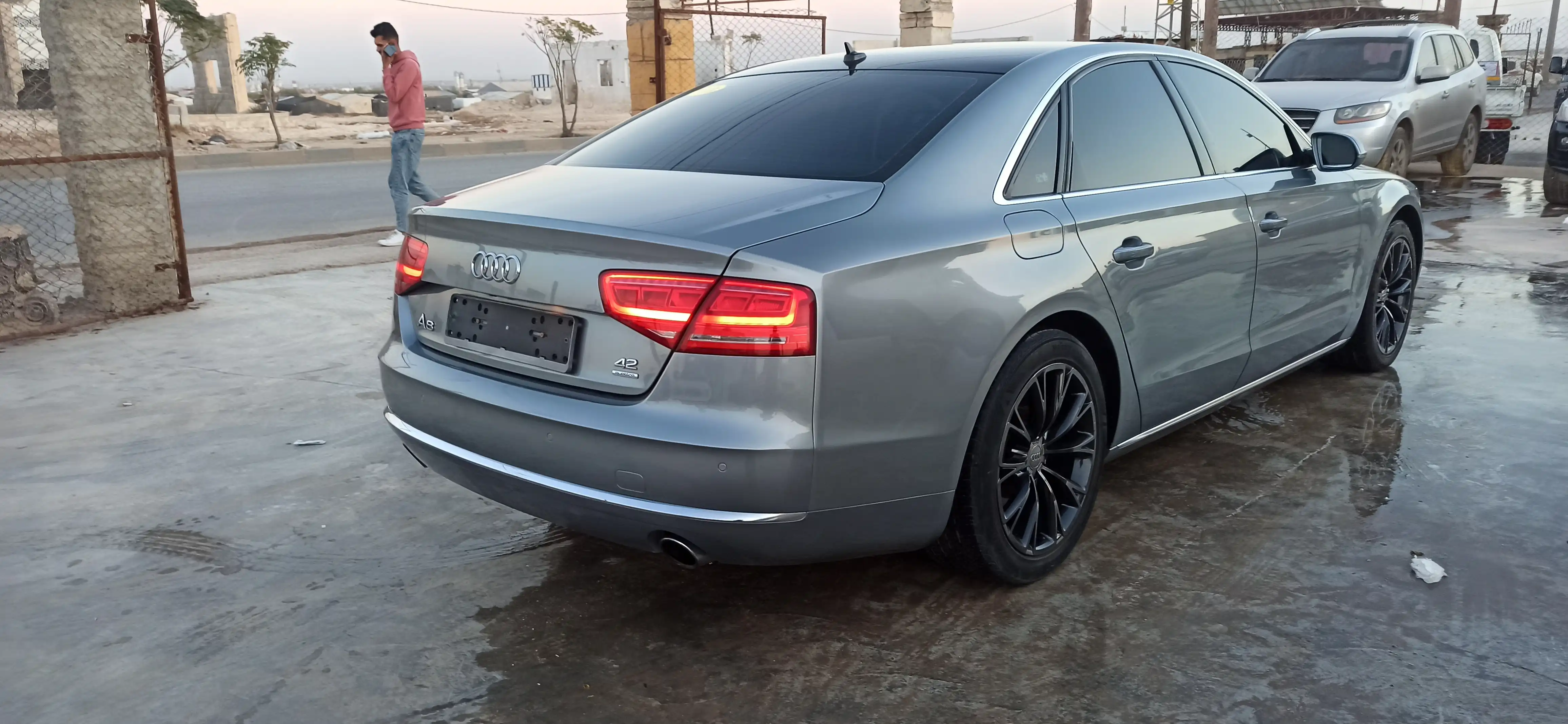 kilometrage car sale audi a8 quattro 42 42 sedan used 2011 aleppo er image