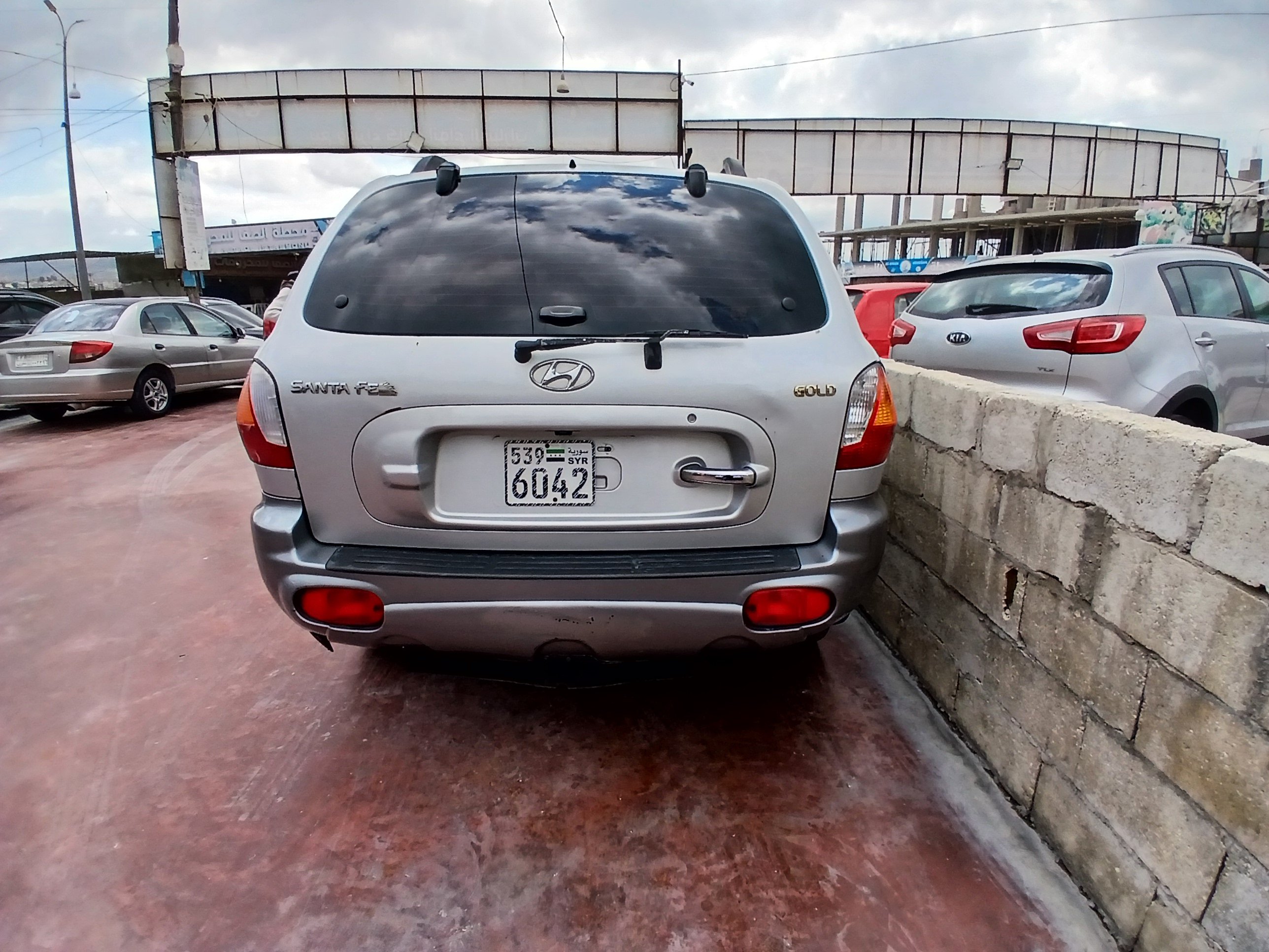 kilometrage car sale hyundai santa fe gold suv used 2004 aleppo ti image