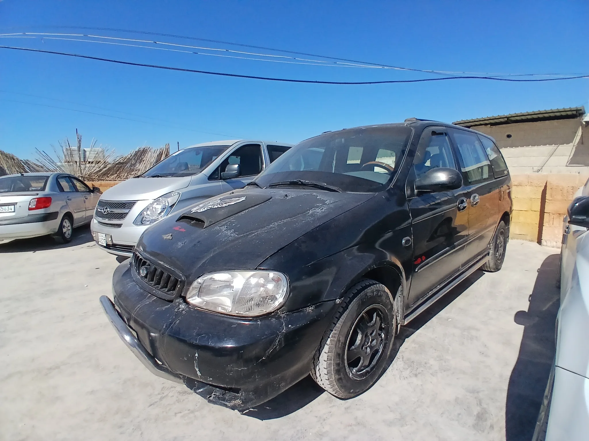 kilometrage car sale kia carnival standard suv used 2002 aleppo ss image