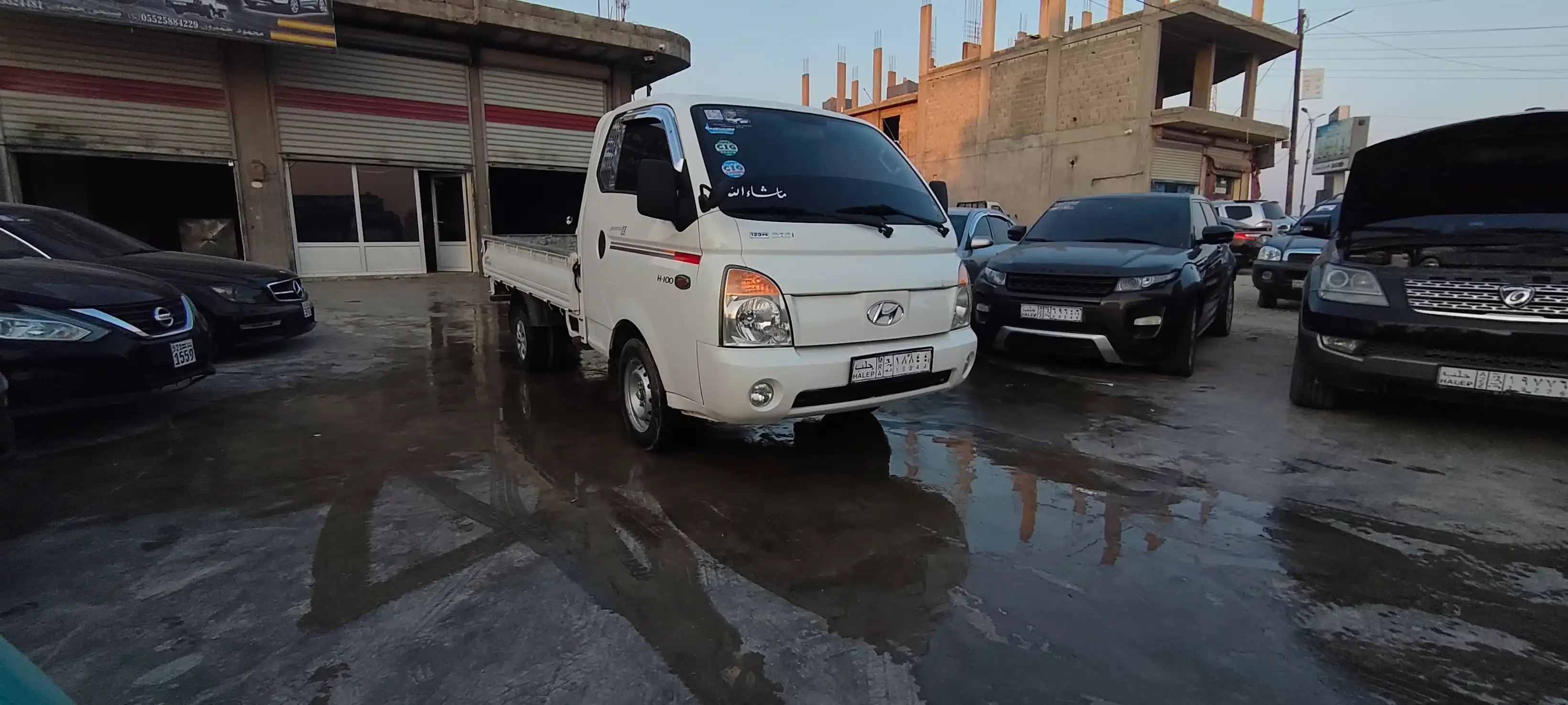 kilometrage car sale hyundai porter ii 2 crdi cargo truck used 2005 aleppo pb image