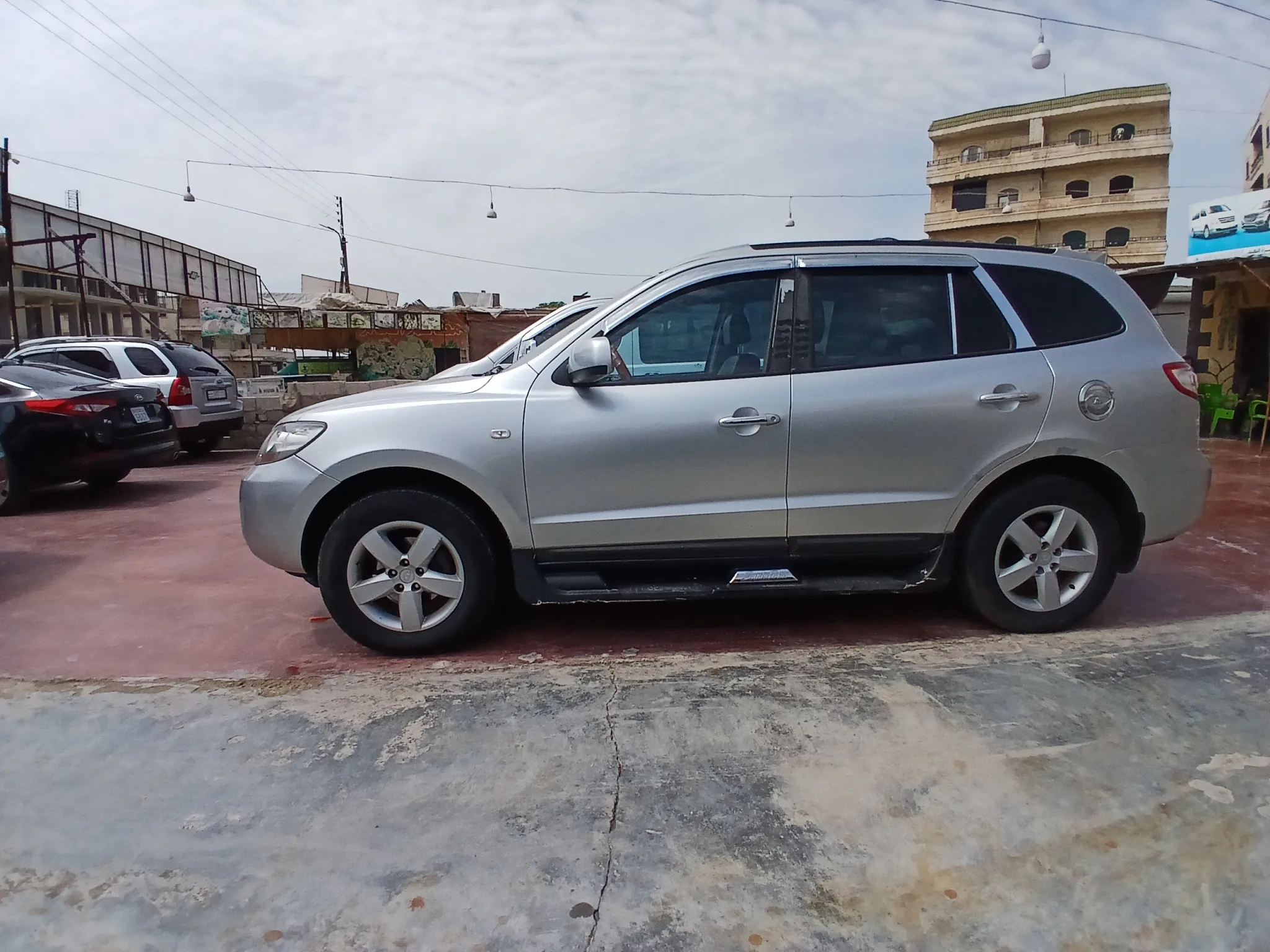 kilometrage car sale hyundai santa fe slx suv used 2007 aleppo ha image