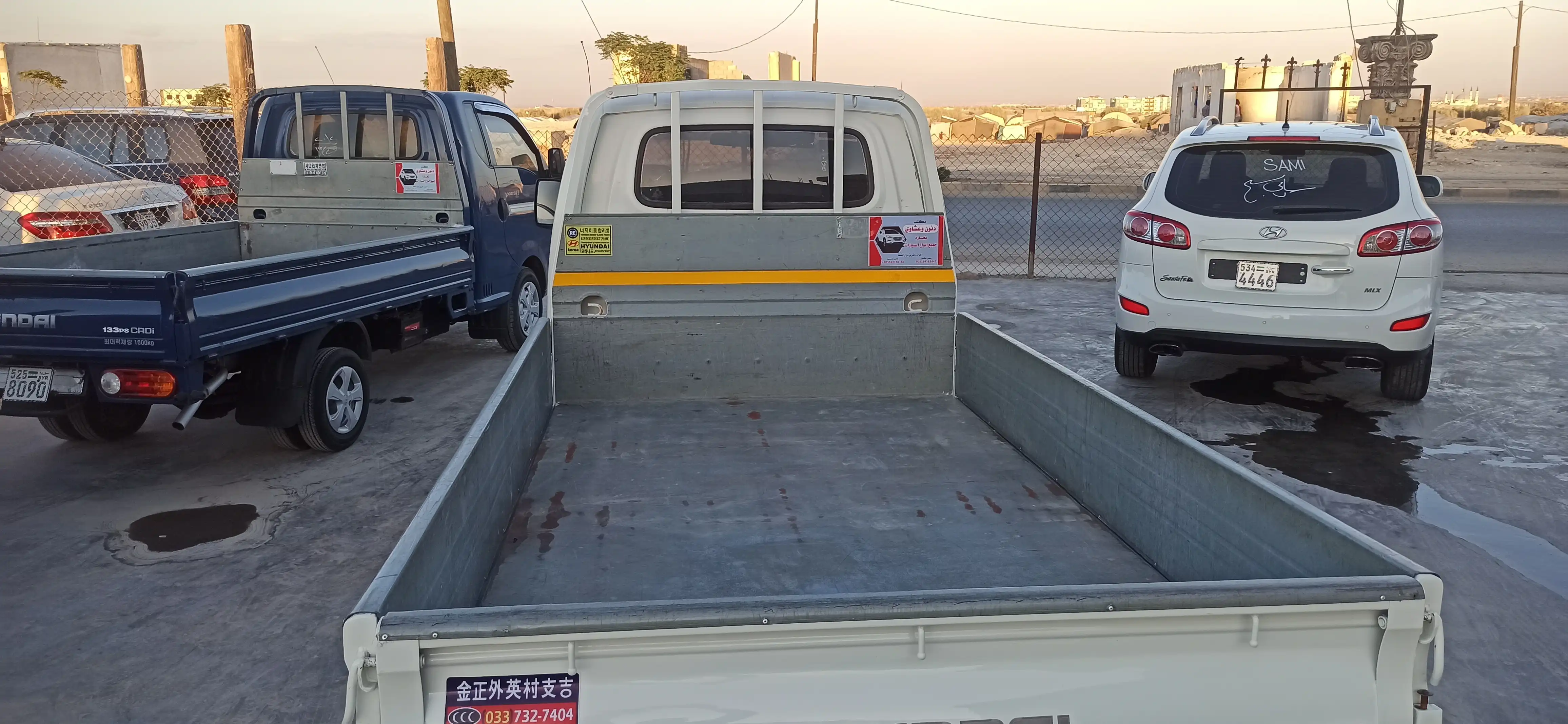 kilometrage car sale hyundai porter 2 crdi cargo truck used 2010 aleppo vh image