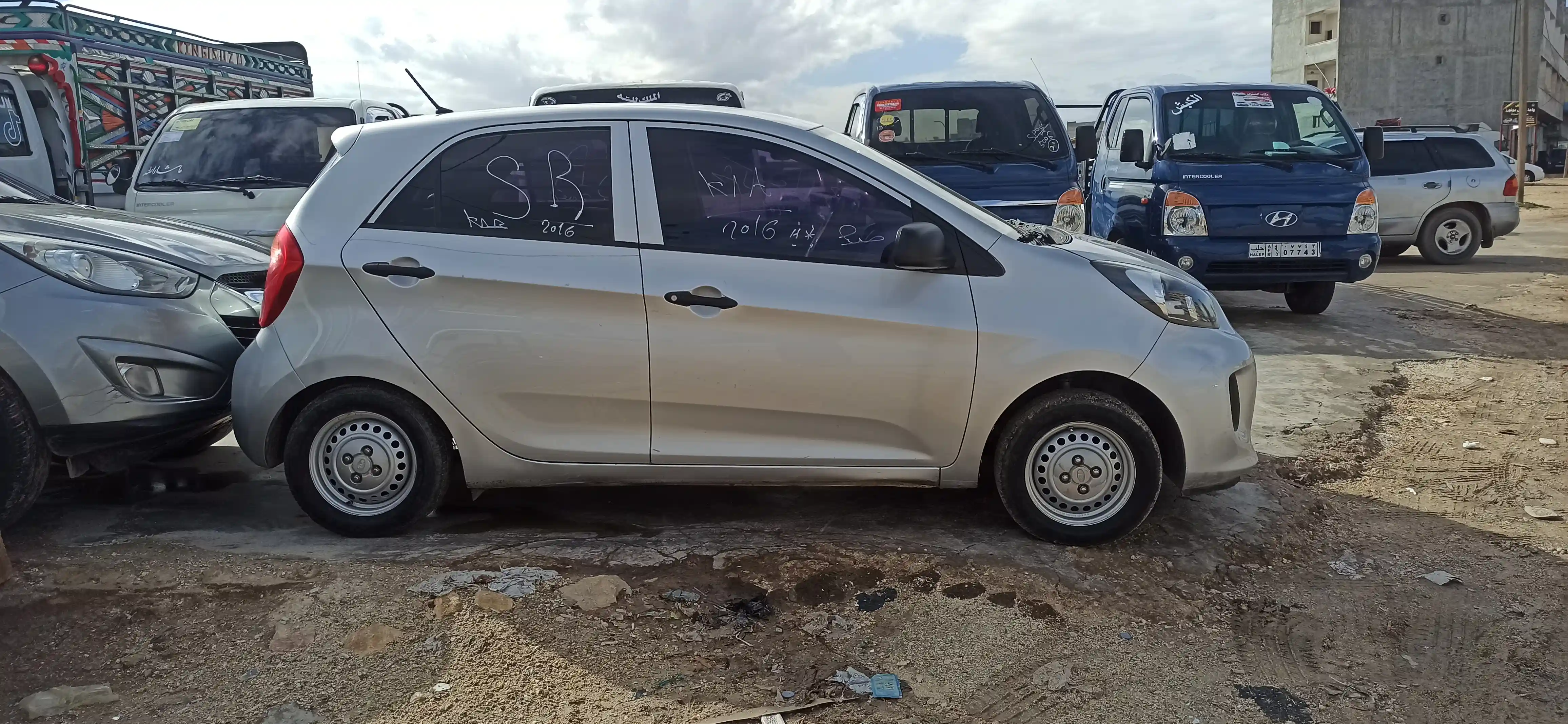 kilometrage car sale kia morning standard sedan used 2016 aleppo bv image