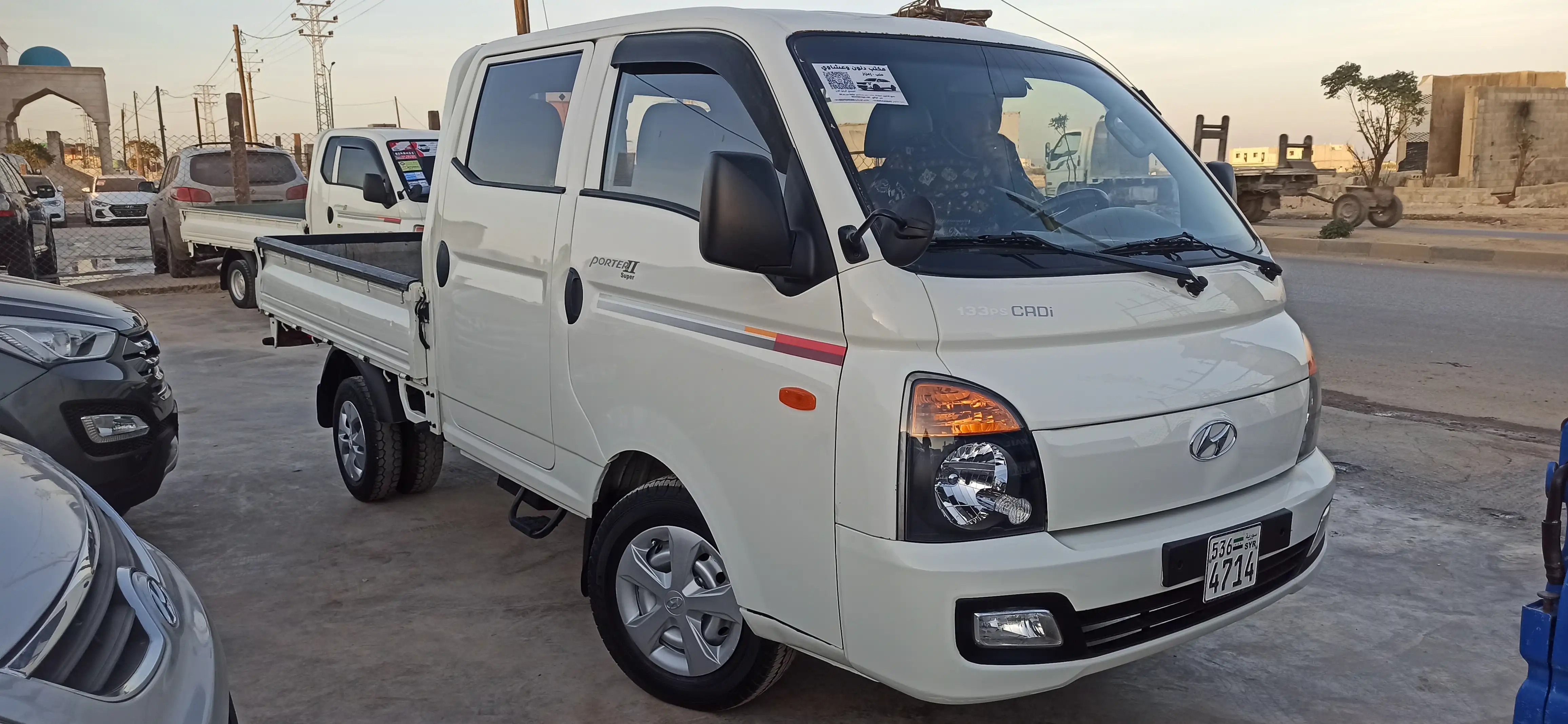 kilometrage car sale hyundai porter ii 2 standard cargo truck used 2015 aleppo qd image