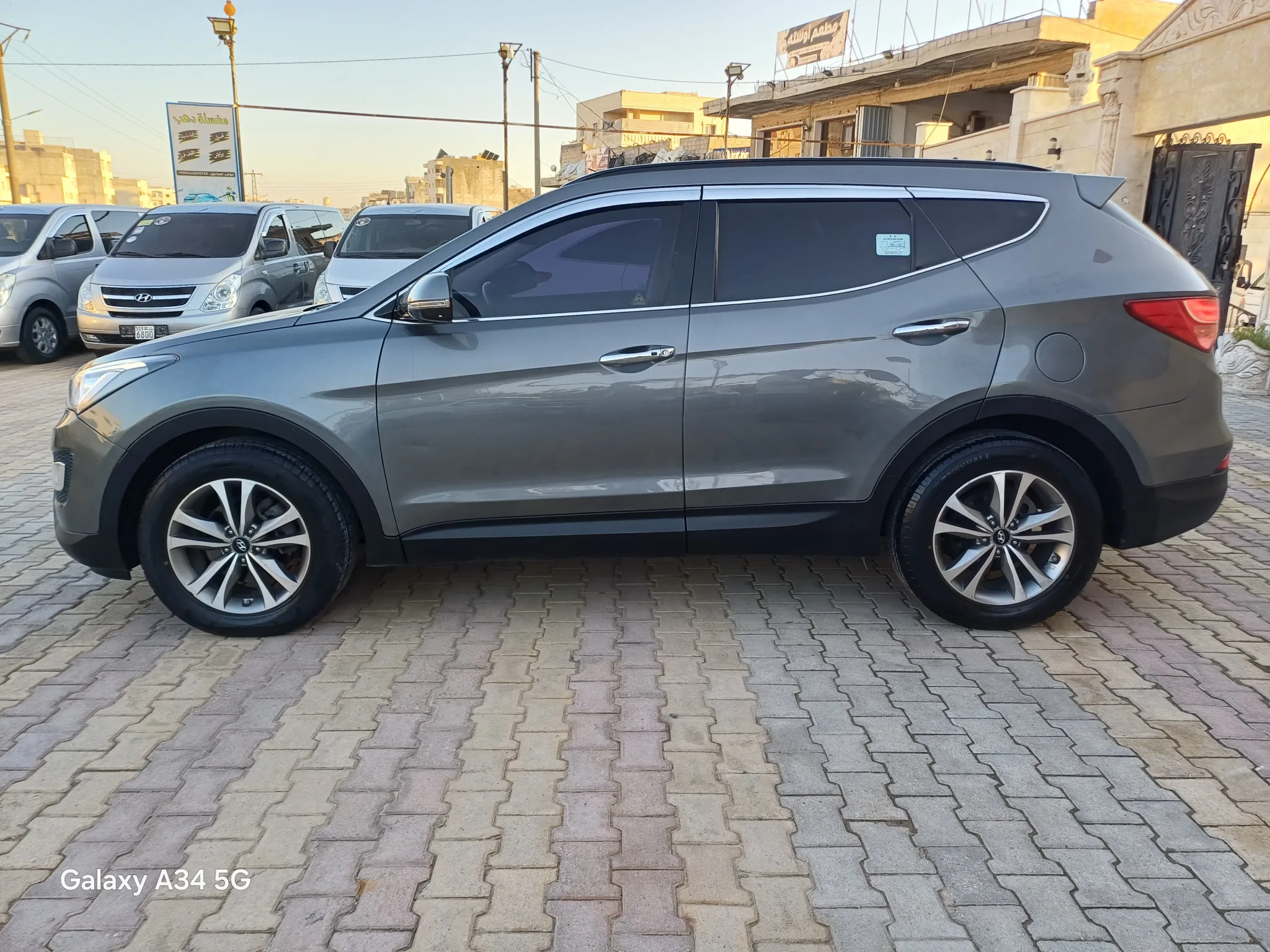kilometrage car sale hyundai santa fe evgt suv used 2014 aleppo jq image