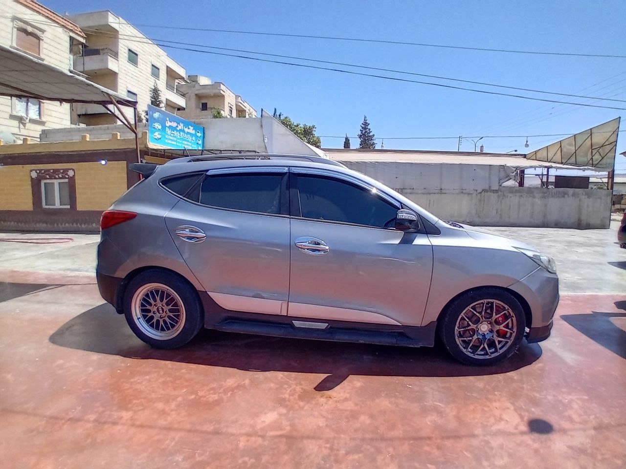 kilometrage car sale hyundai tucson standard suv used 2010 aleppo oi image